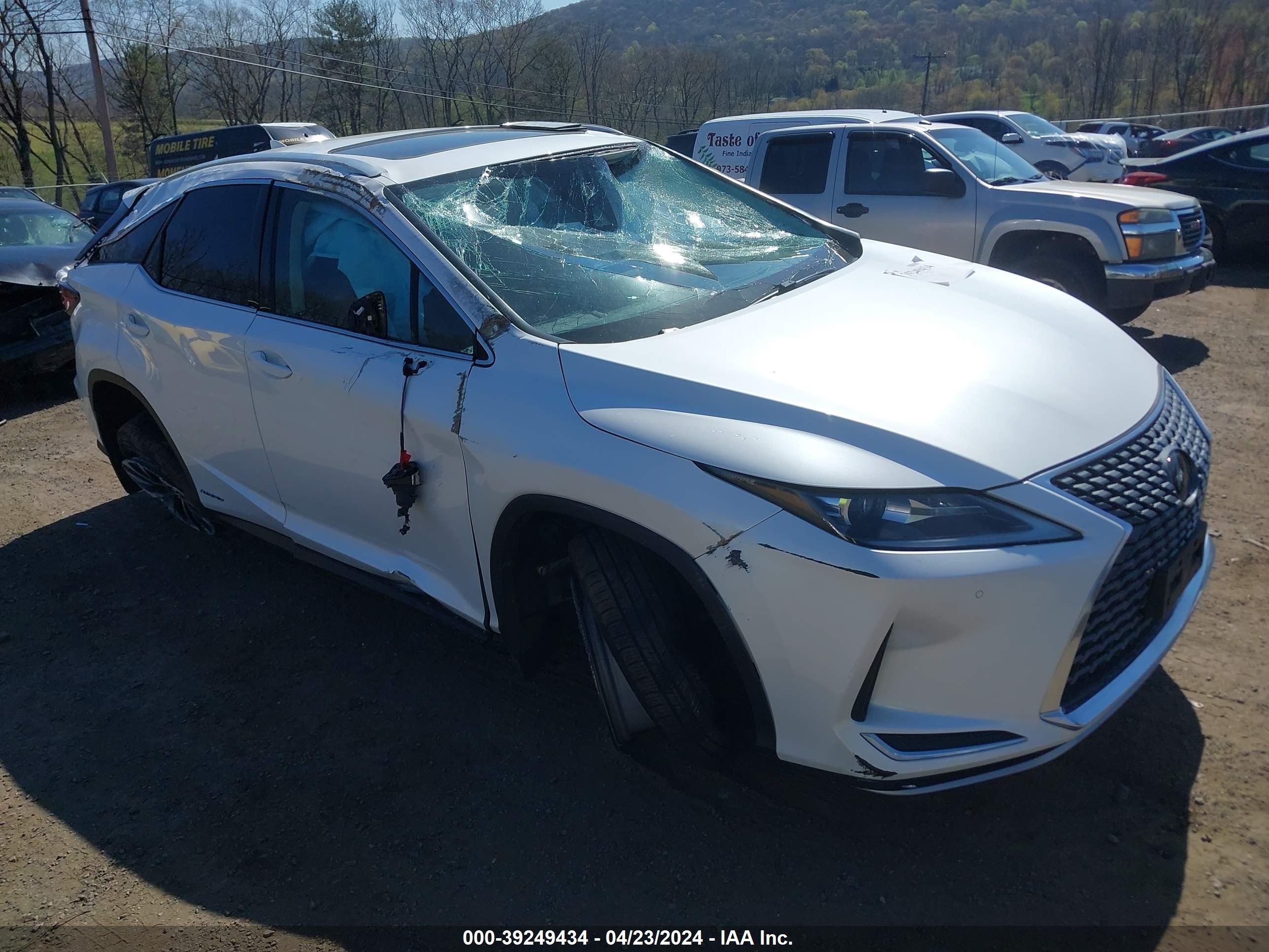 LEXUS RX 2021 2t2hgmda9mc060357