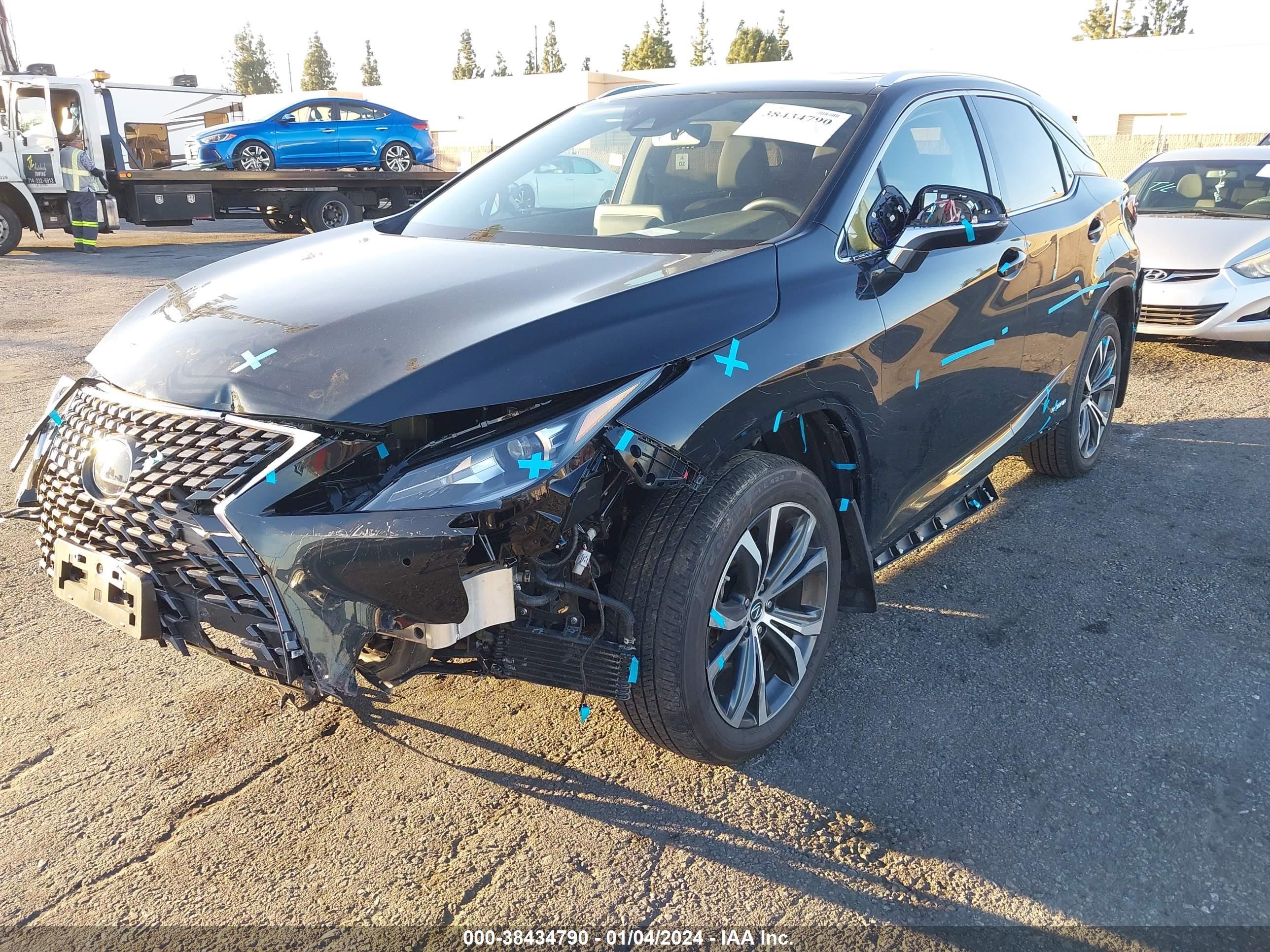 LEXUS RX 450H 2022 2t2hgmda9nc089777