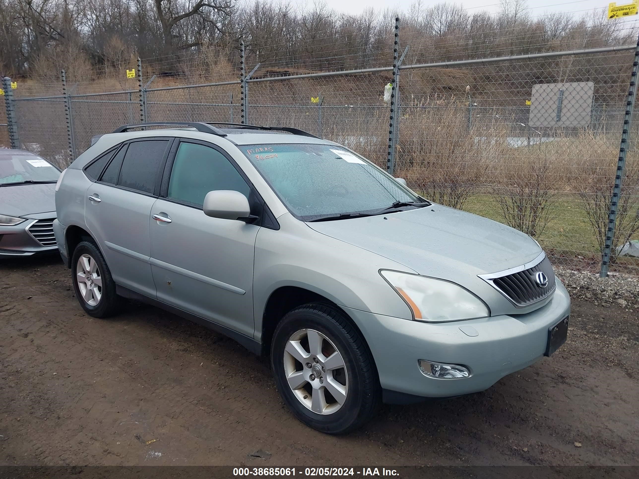 LEXUS RX 2008 2t2hk31u08c096029