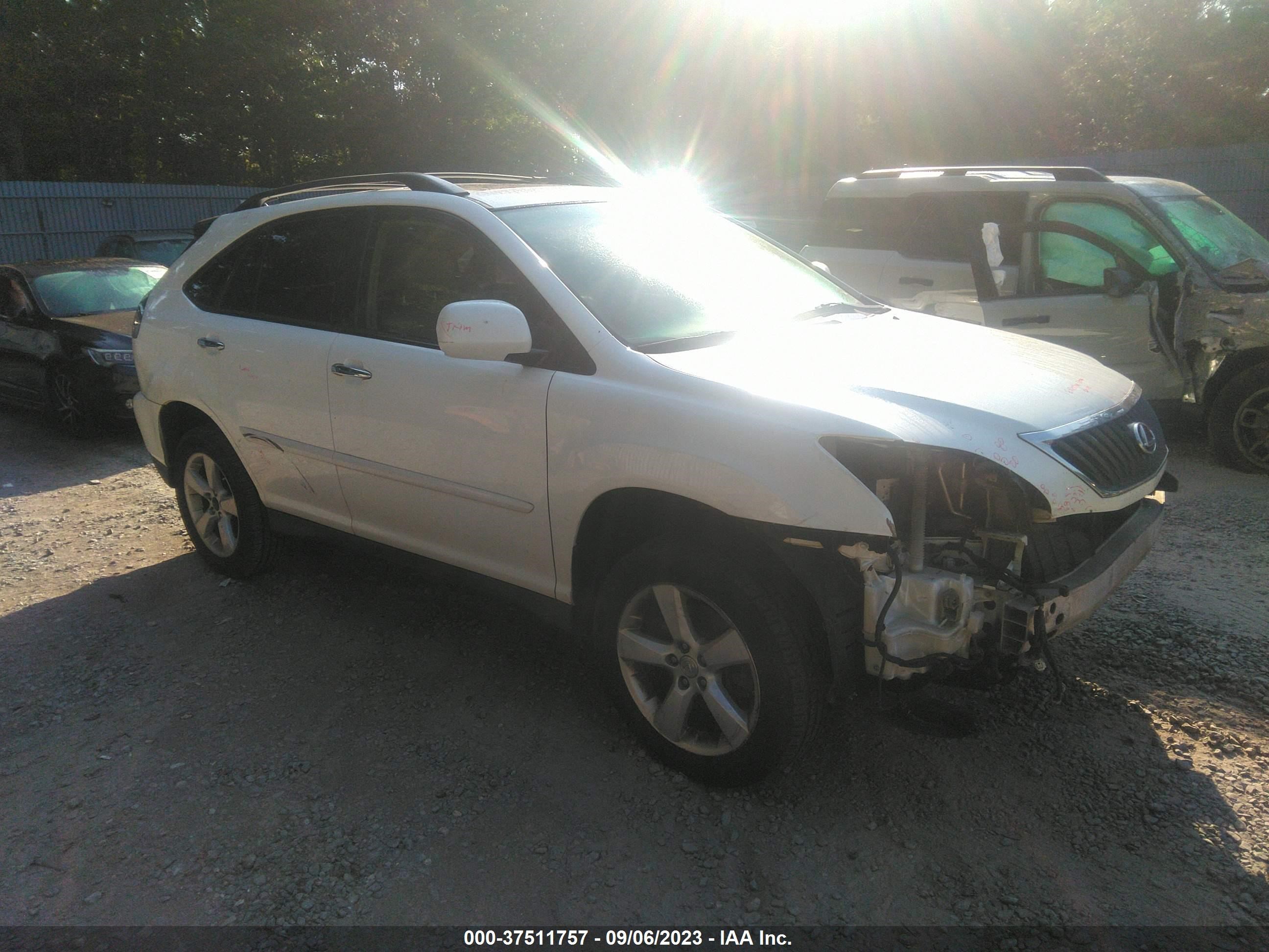 LEXUS RX 2008 2t2hk31u18c065033