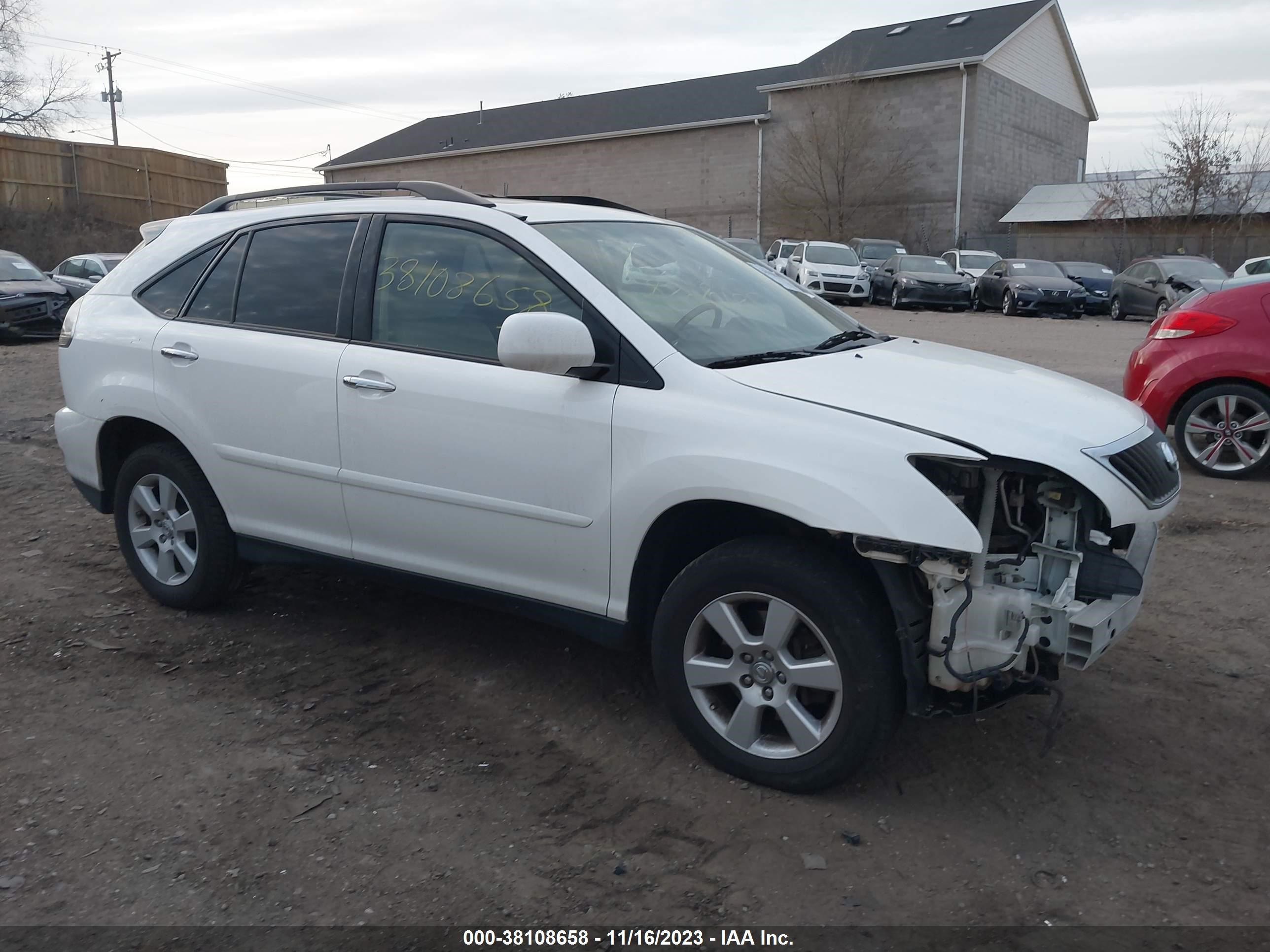 LEXUS RX 2008 2t2hk31u18c083760