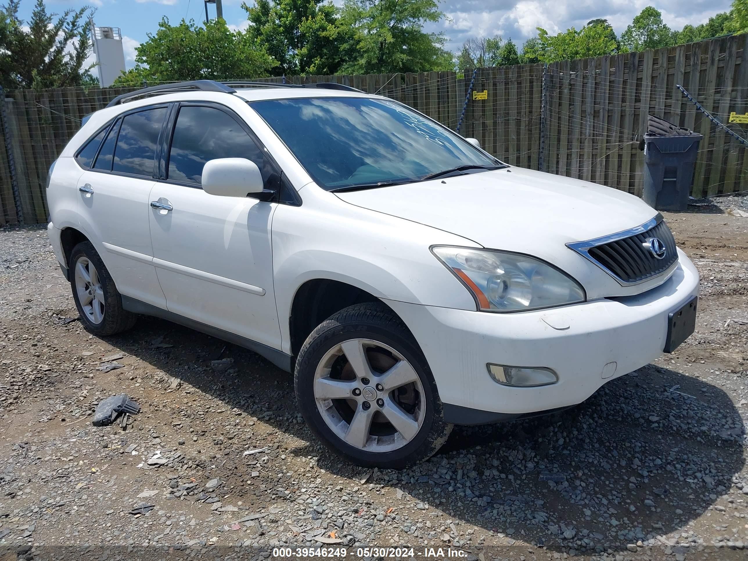 LEXUS RX 2008 2t2hk31u18c086951