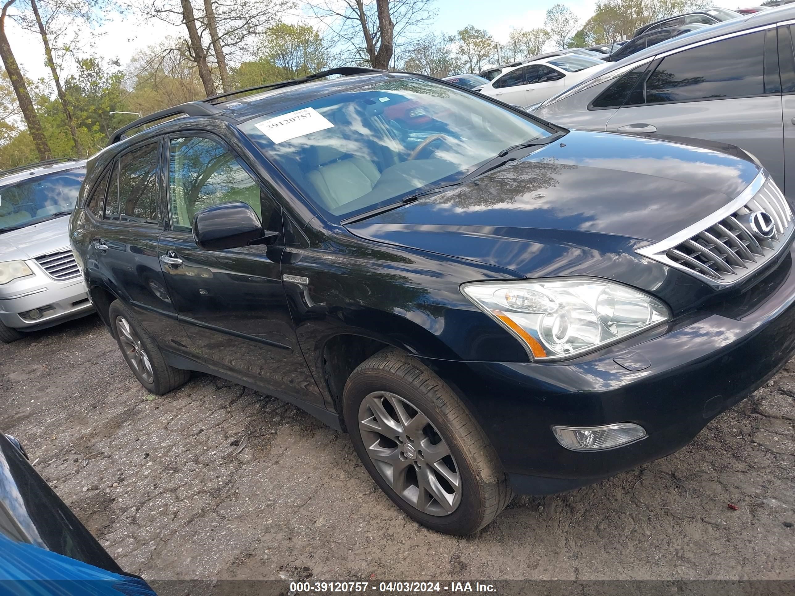 LEXUS RX 2009 2t2hk31u19c097515