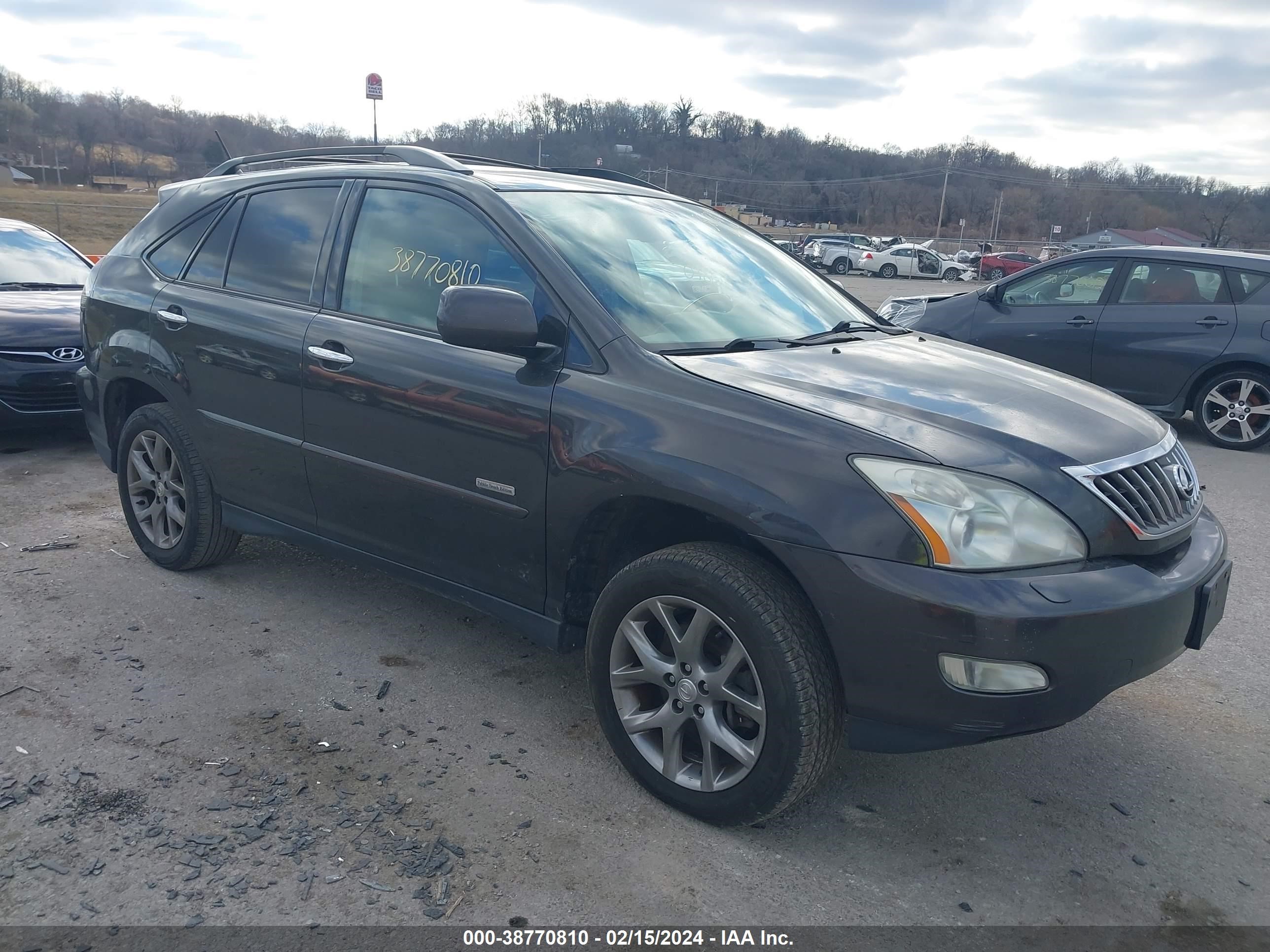 LEXUS RX 2009 2t2hk31u19c125989