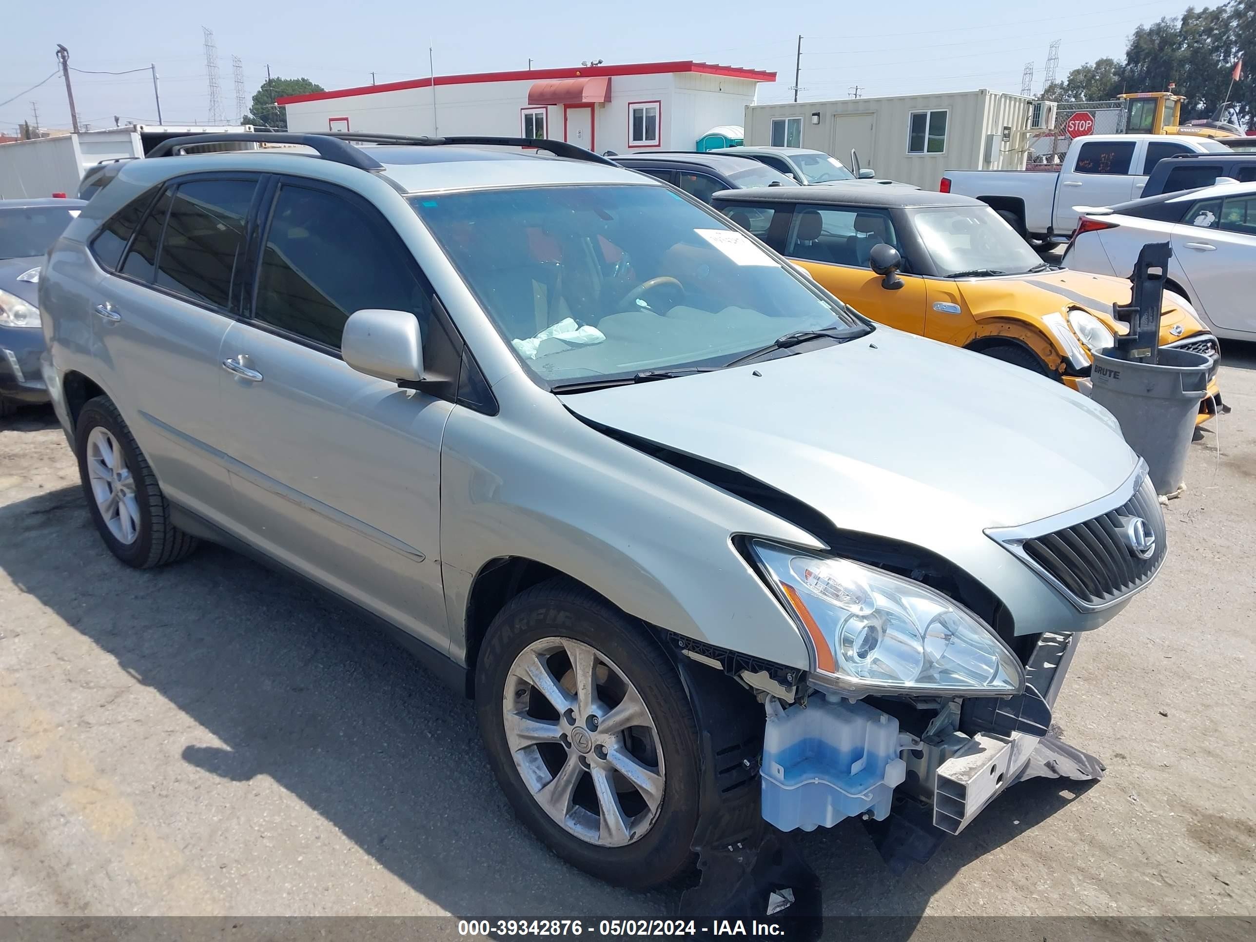 LEXUS RX 2009 2t2hk31u19c126365