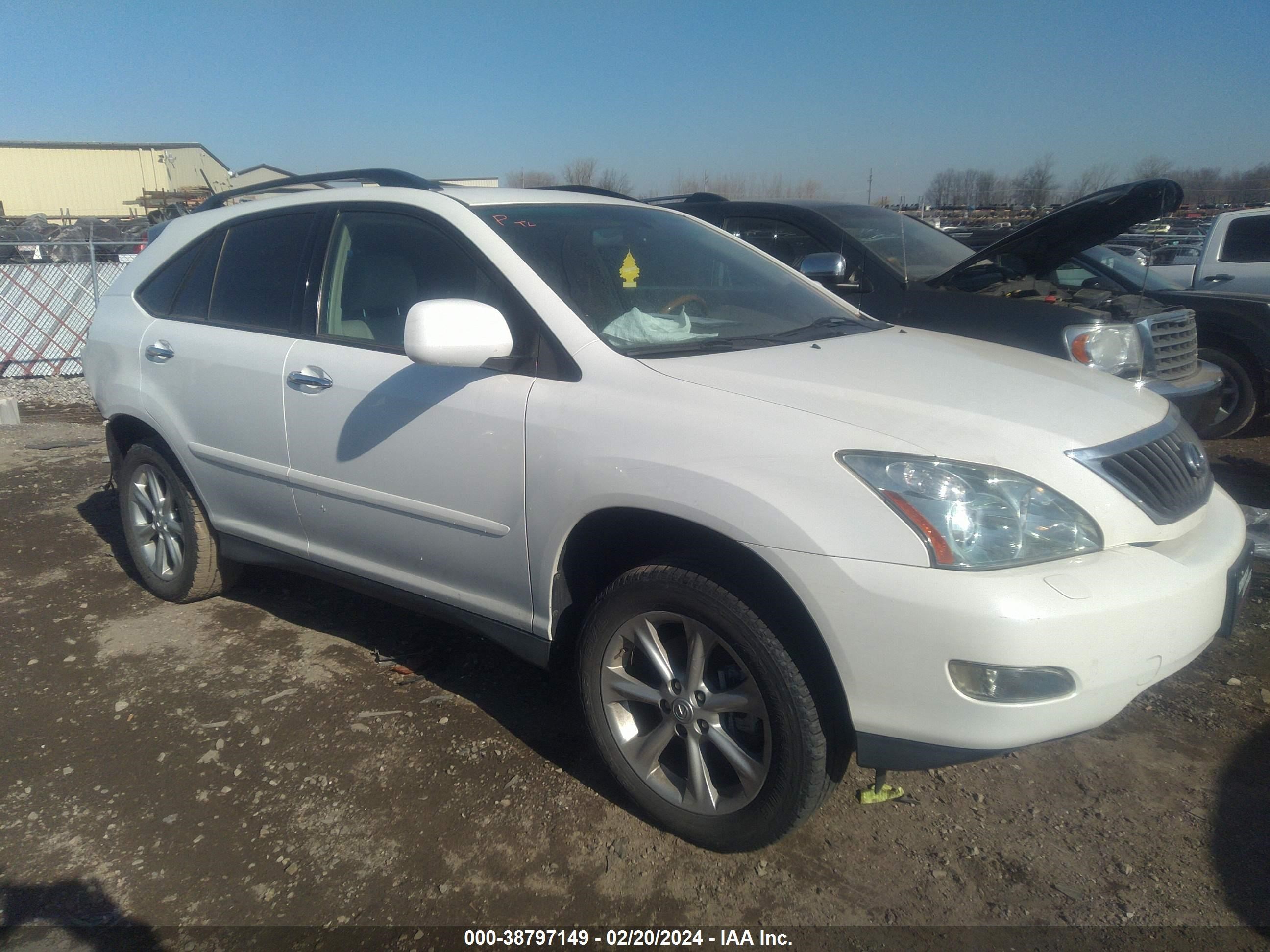 LEXUS RX 2008 2t2hk31u38c063168