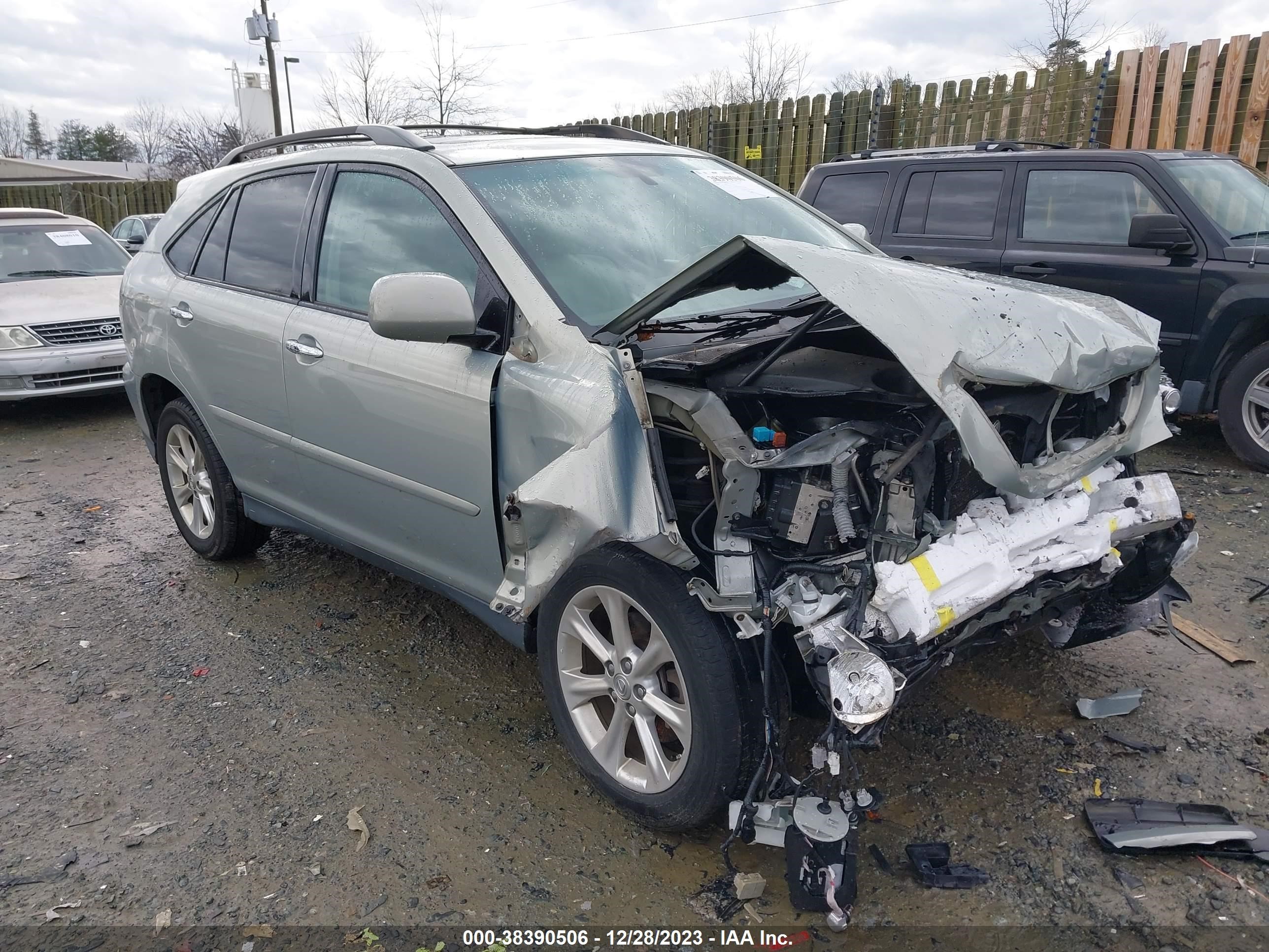 LEXUS RX 2009 2t2hk31u39c129770