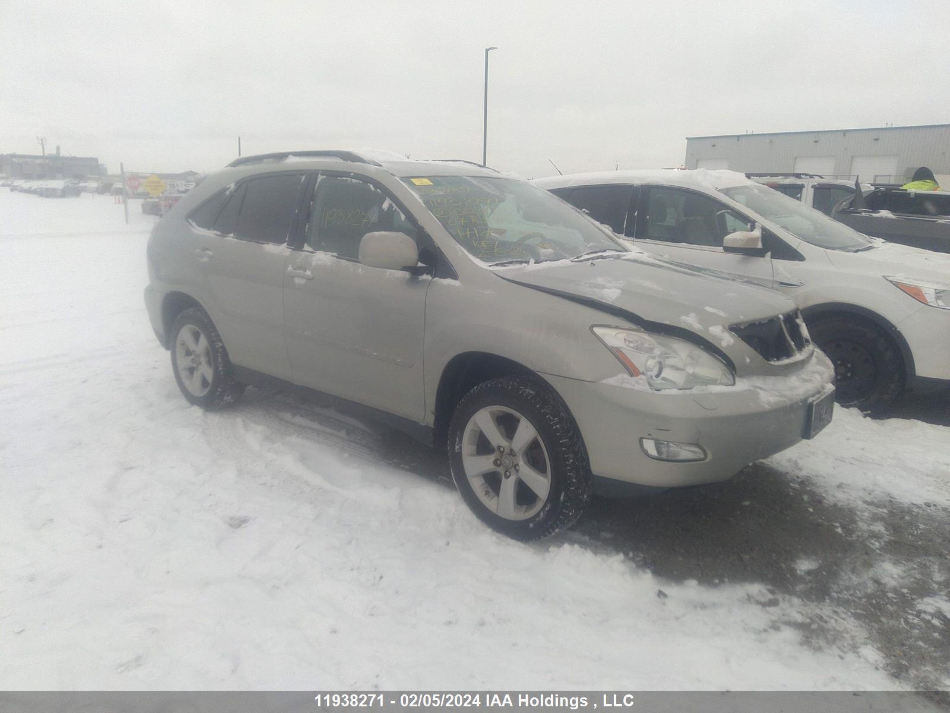 LEXUS RX 2007 2t2hk31u57c003133