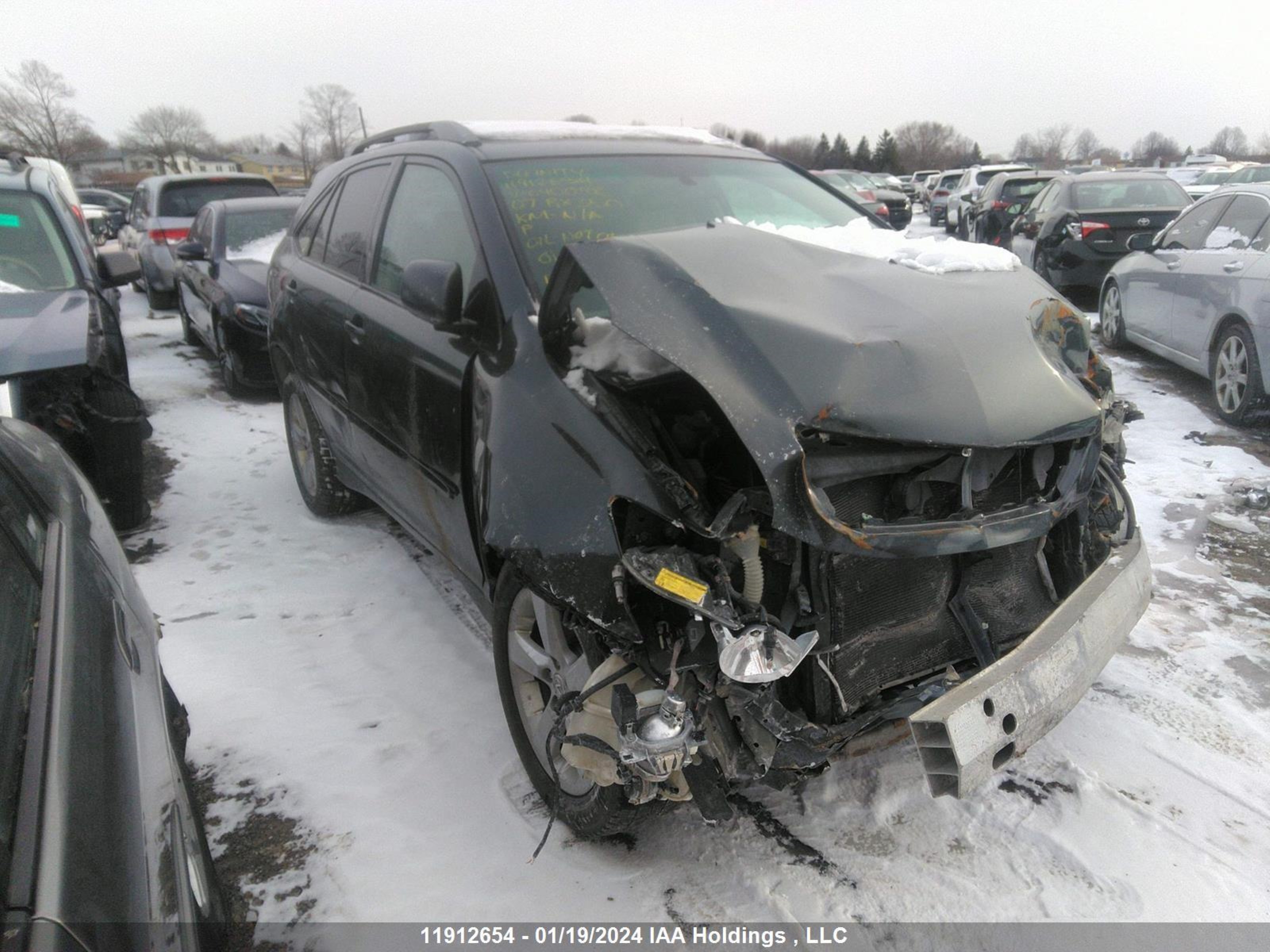 LEXUS RX 2007 2t2hk31u57c040098