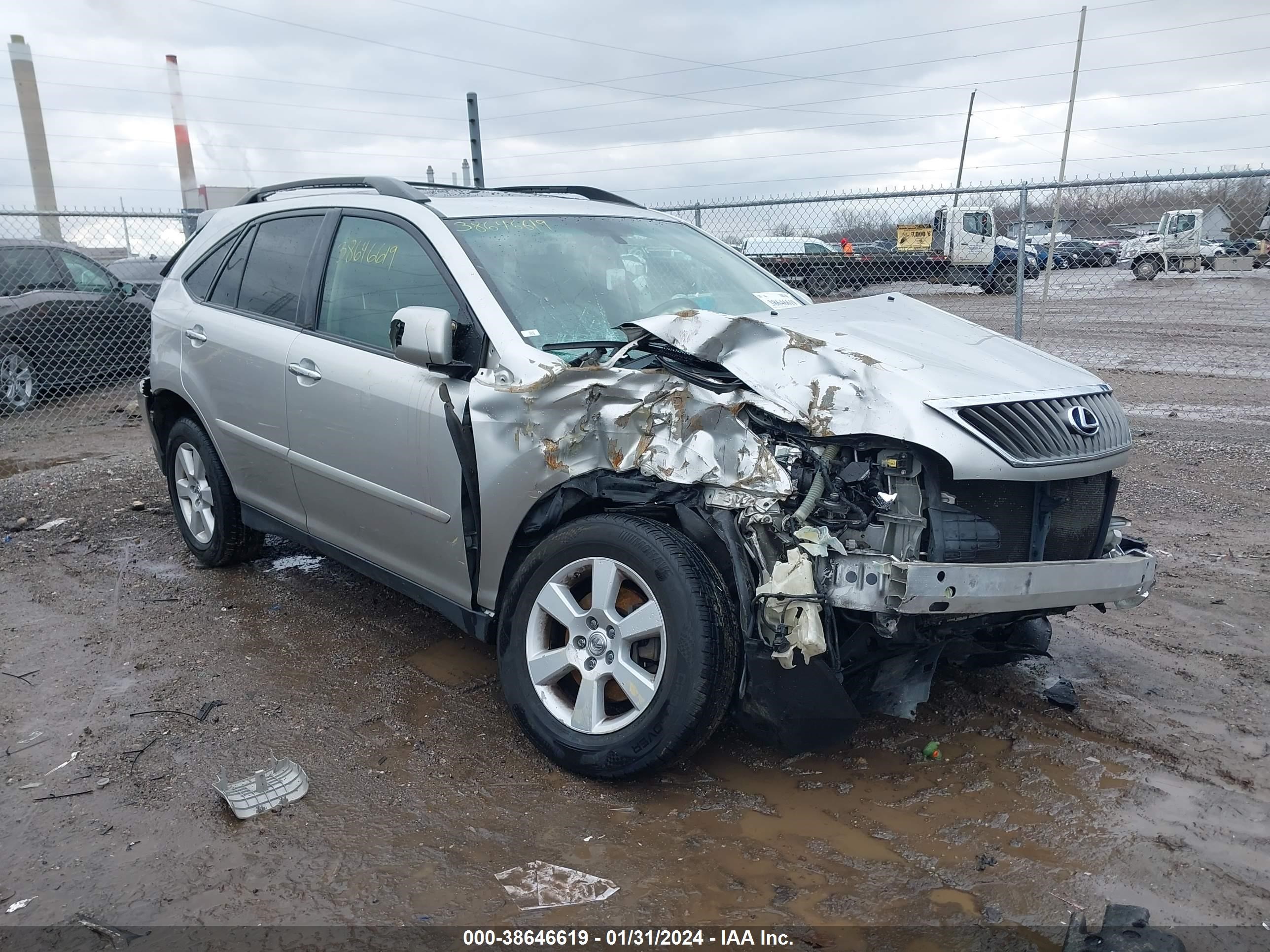 LEXUS RX 2008 2t2hk31u58c048803