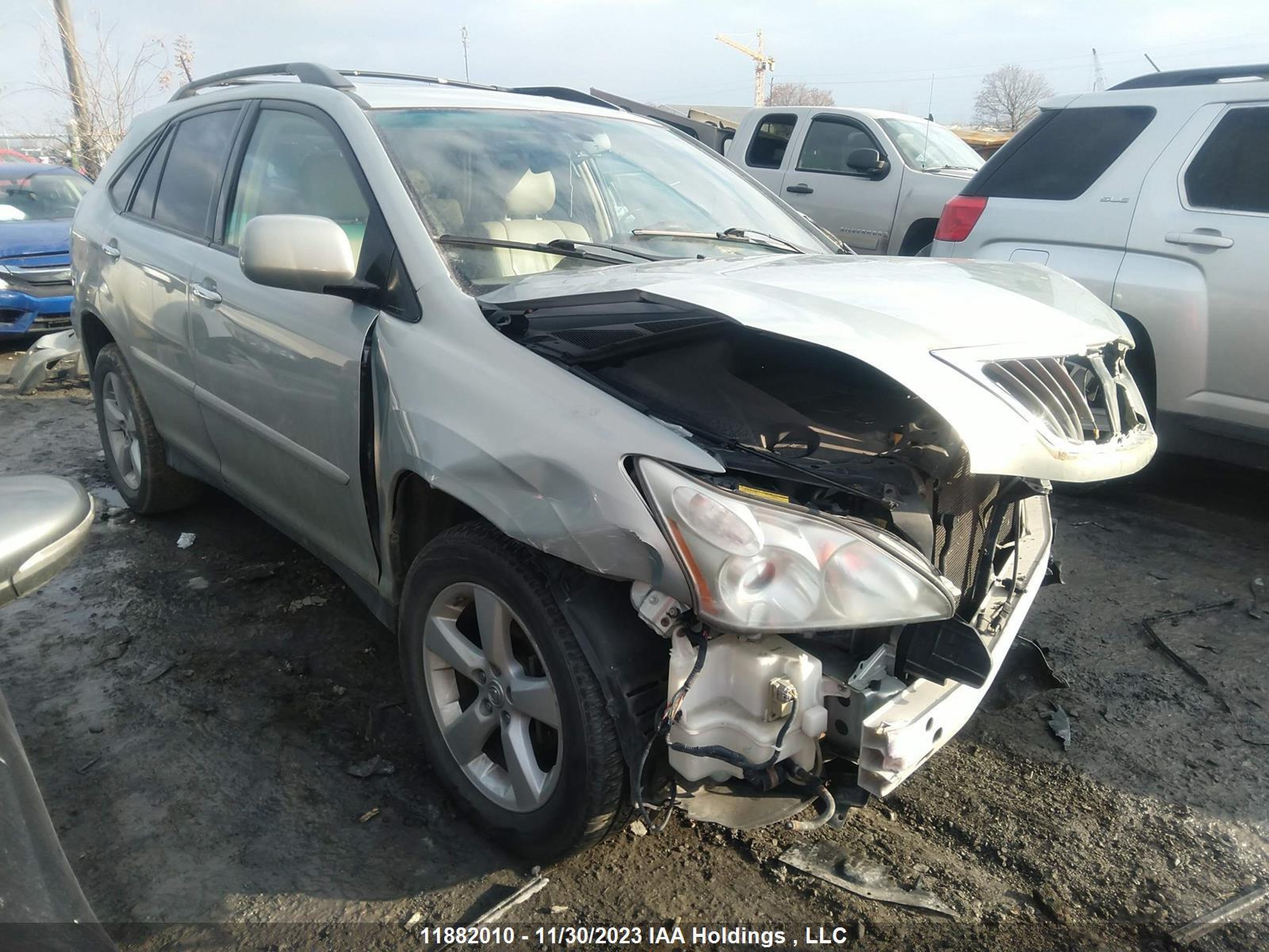 LEXUS RX 2008 2t2hk31u58c050356