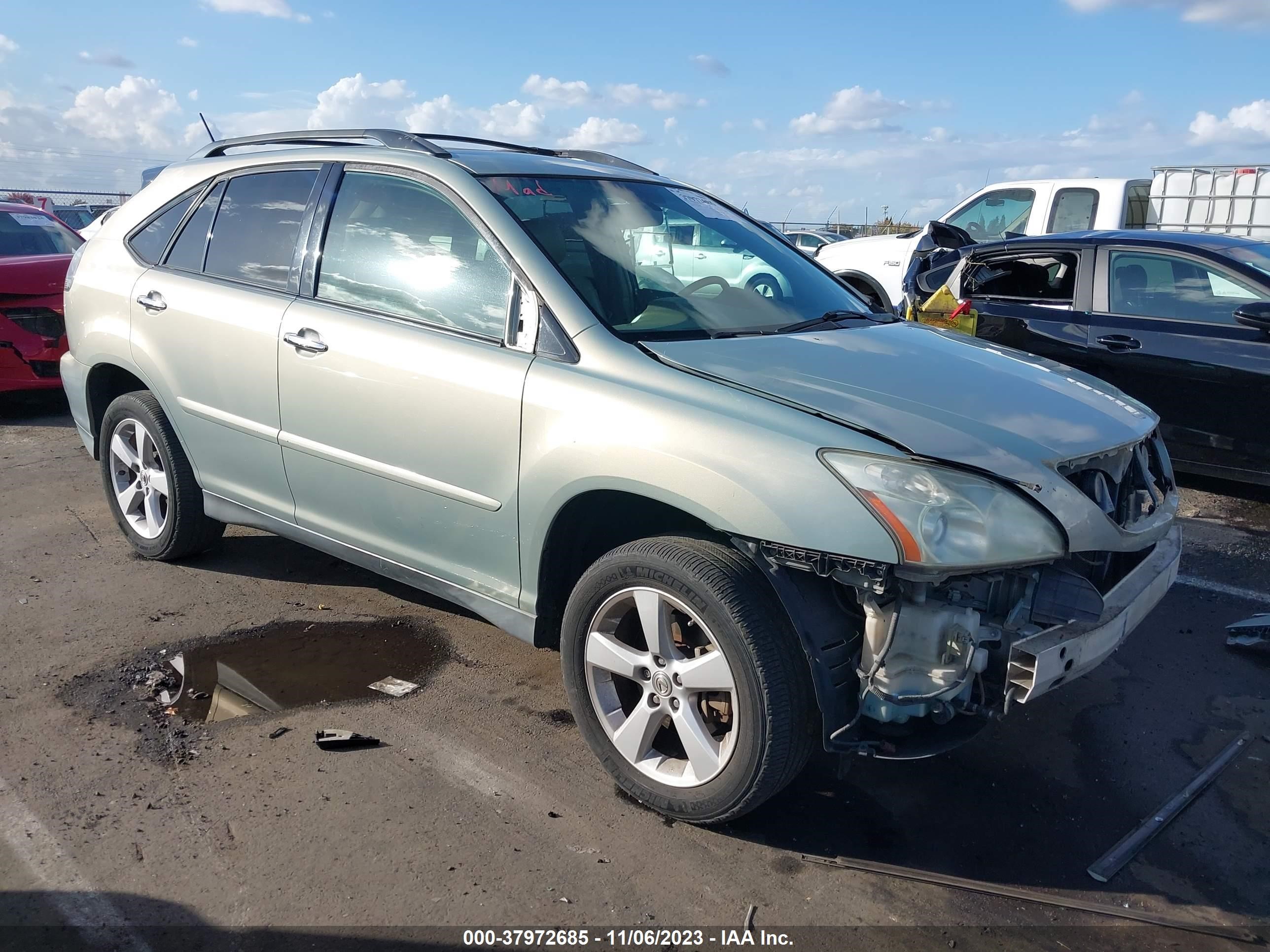 LEXUS RX 2008 2t2hk31u58c054861