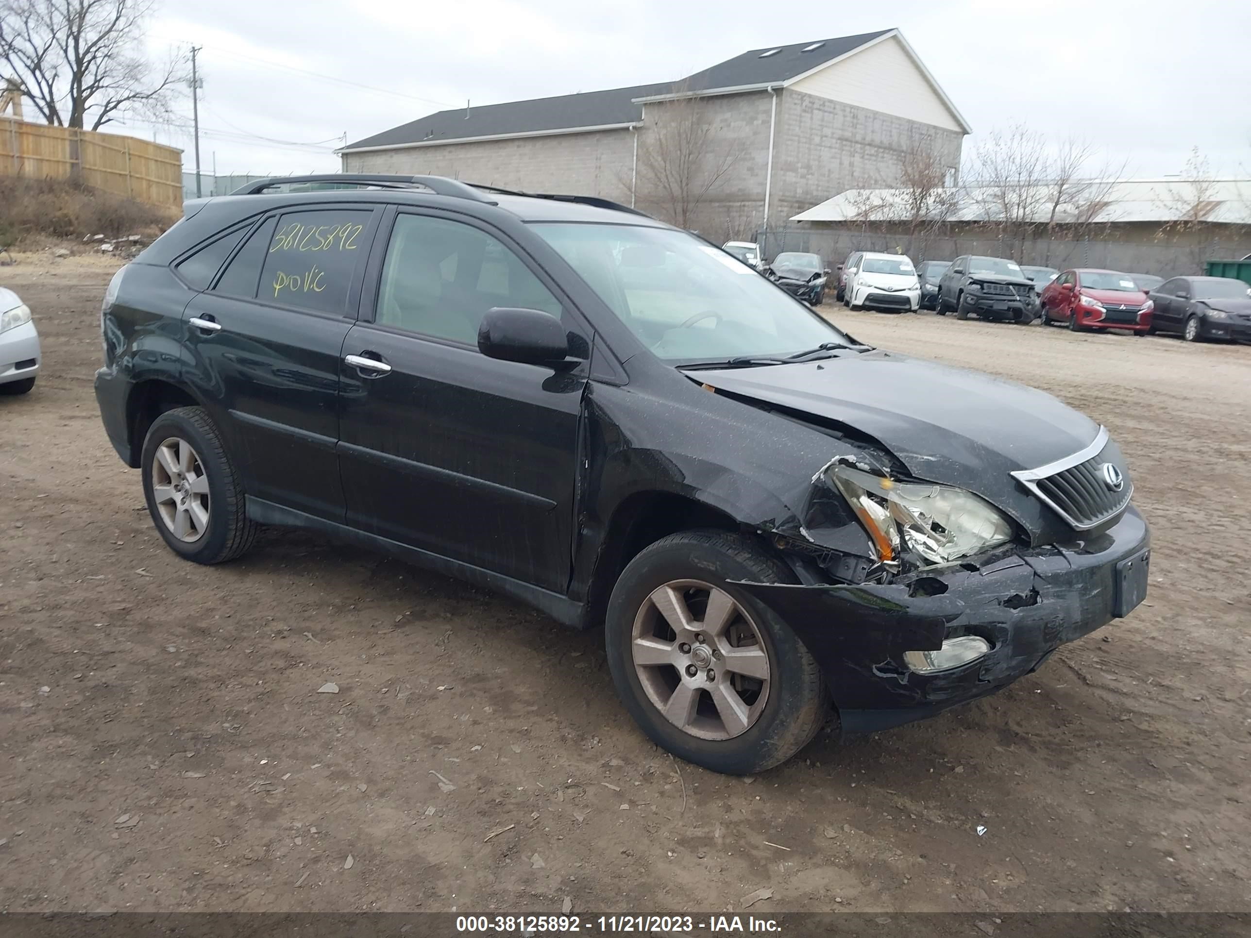 LEXUS RX 2008 2t2hk31u58c056206