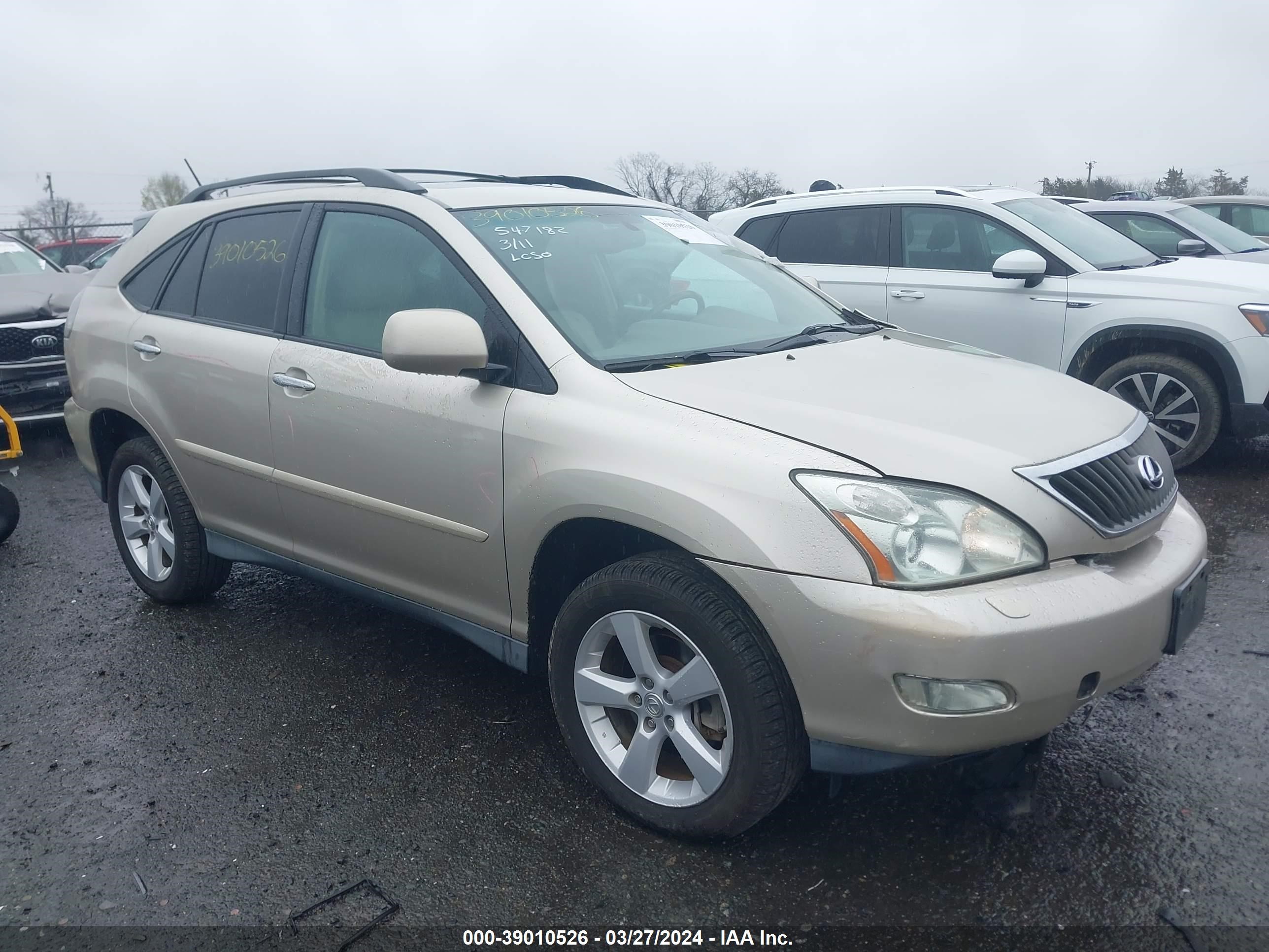 LEXUS RX 2008 2t2hk31u58c060692