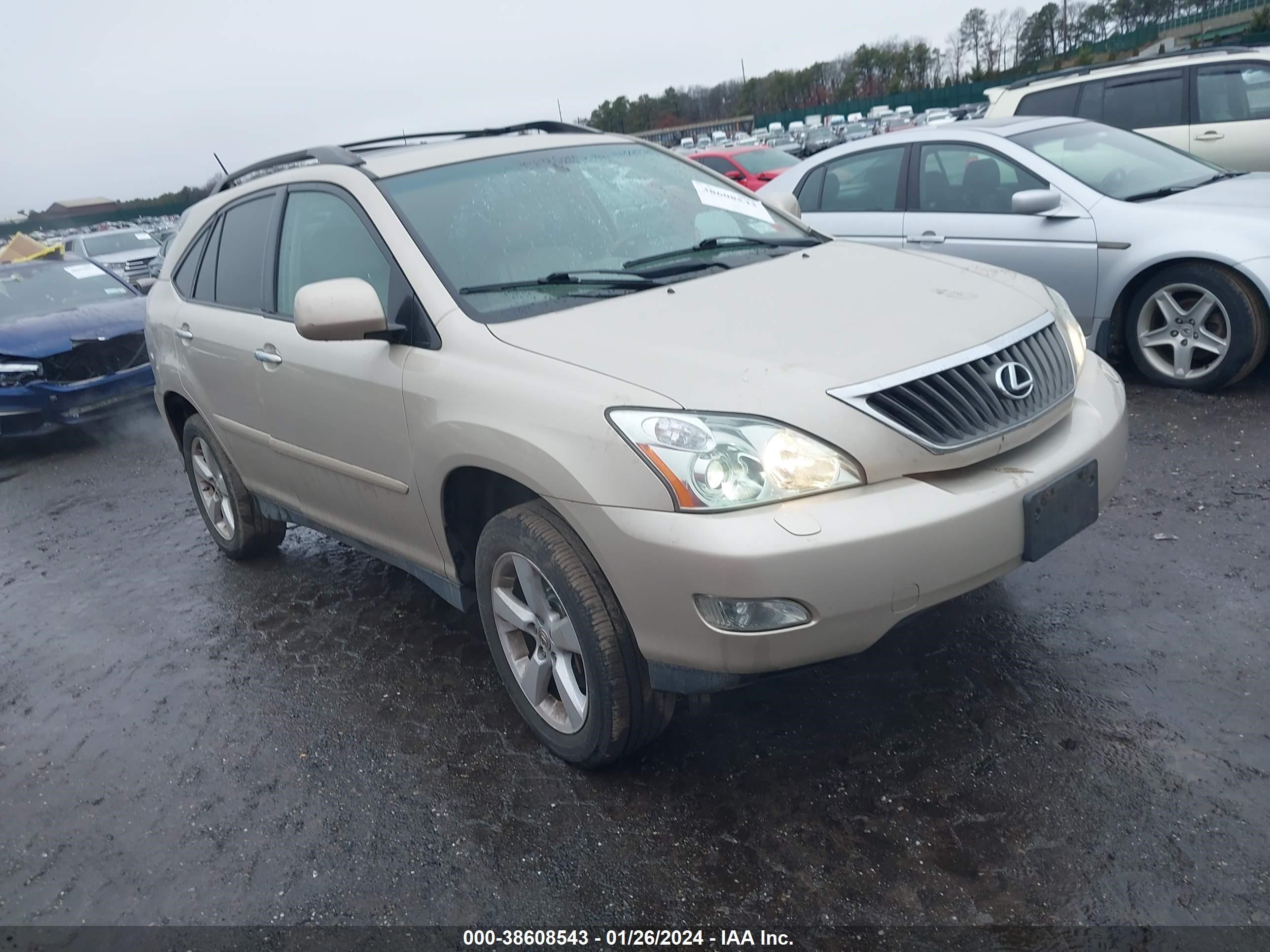 LEXUS RX 2008 2t2hk31u58c095295