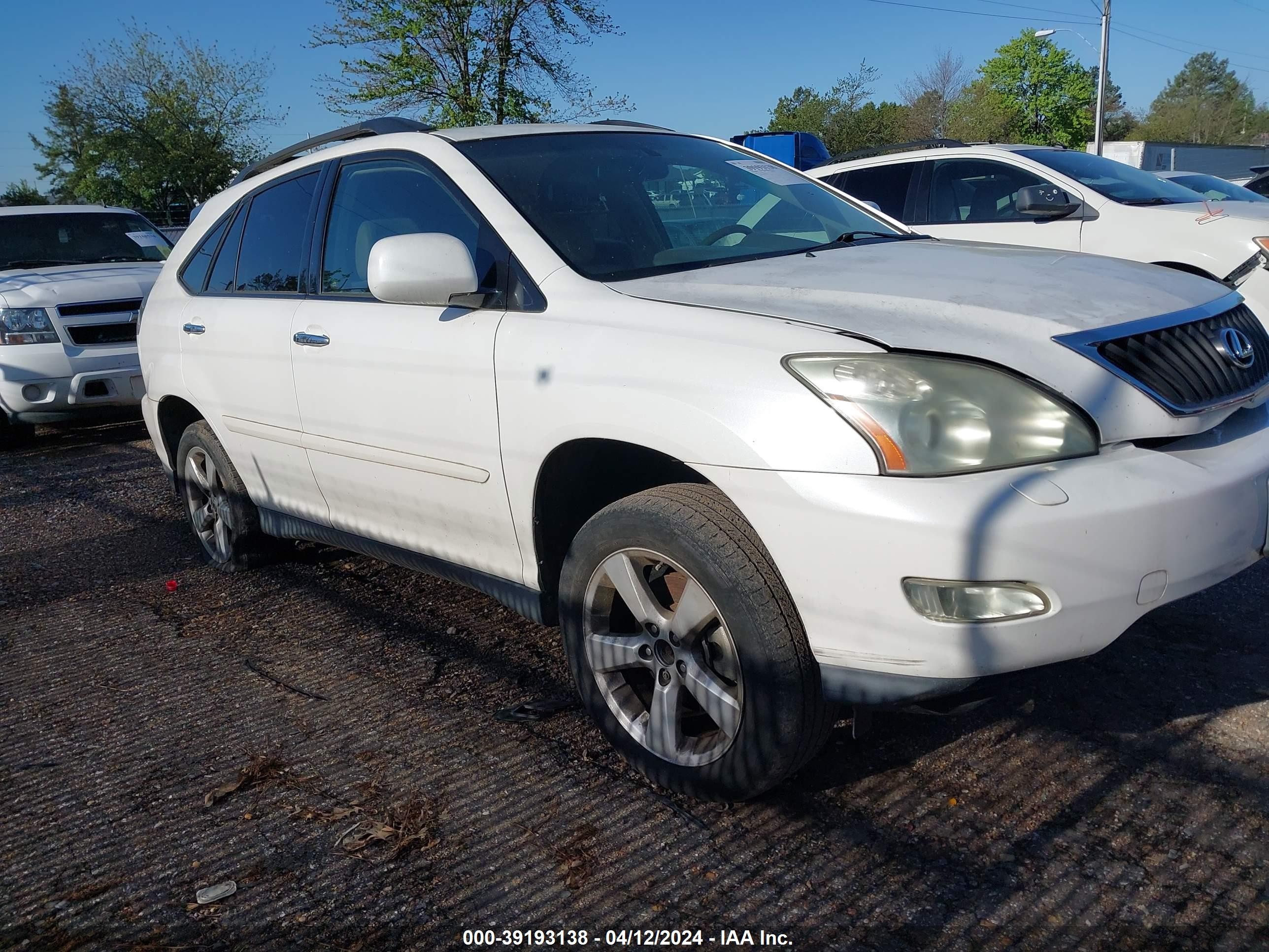 LEXUS RX 2008 2t2hk31u68c085567