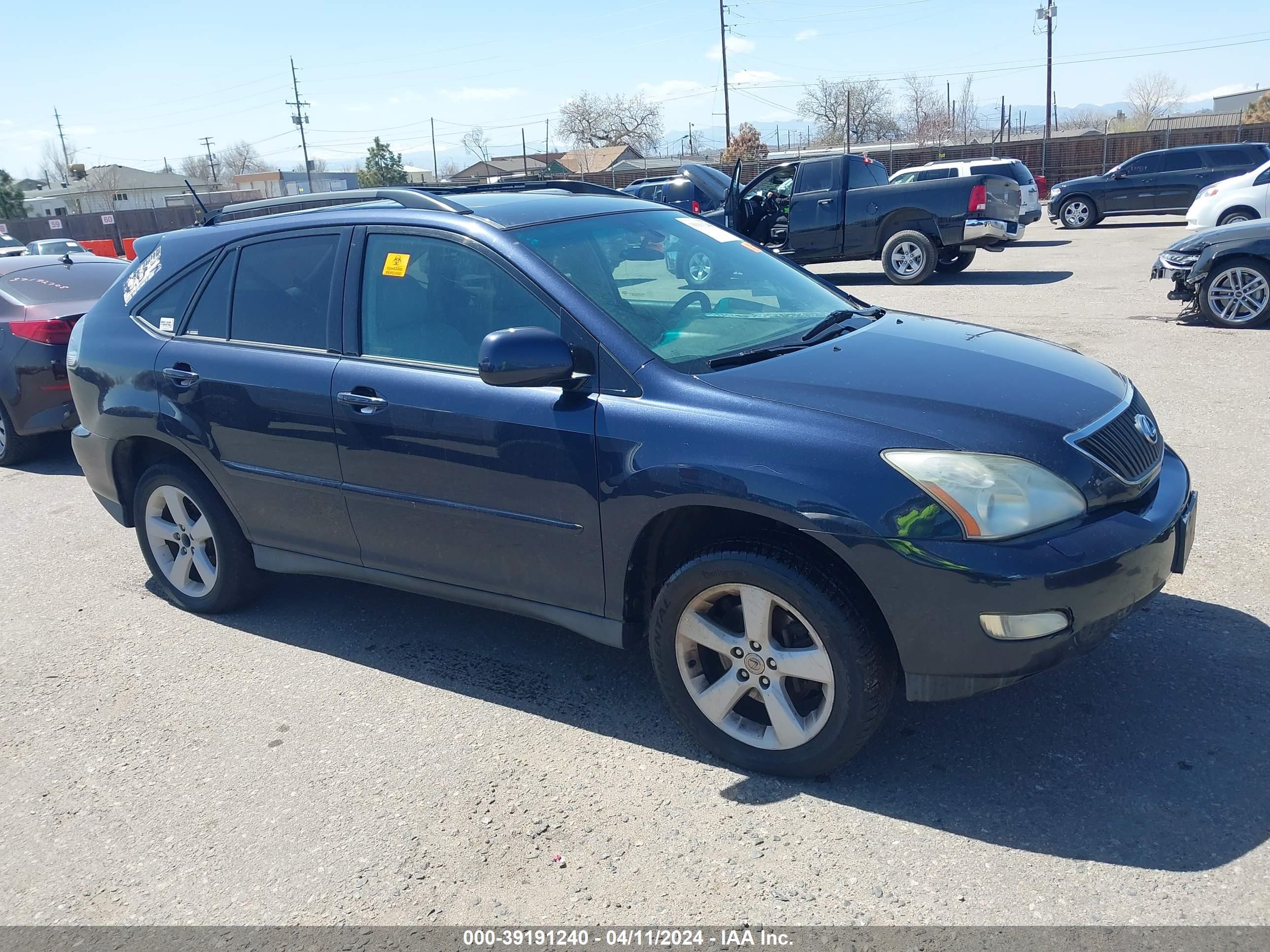 LEXUS RX 2007 2t2hk31u87c017107