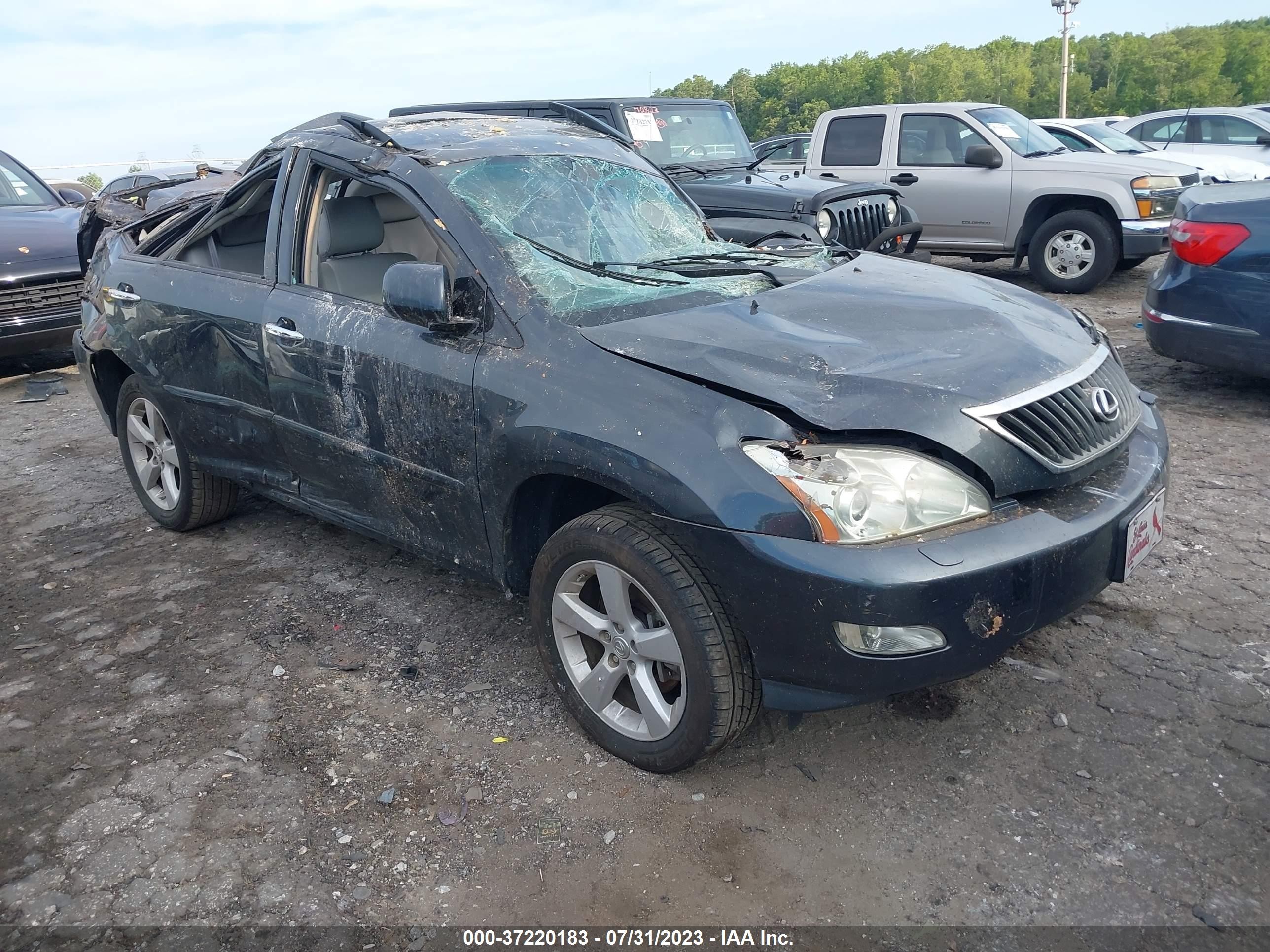 LEXUS RX 2008 2t2hk31u88c058810