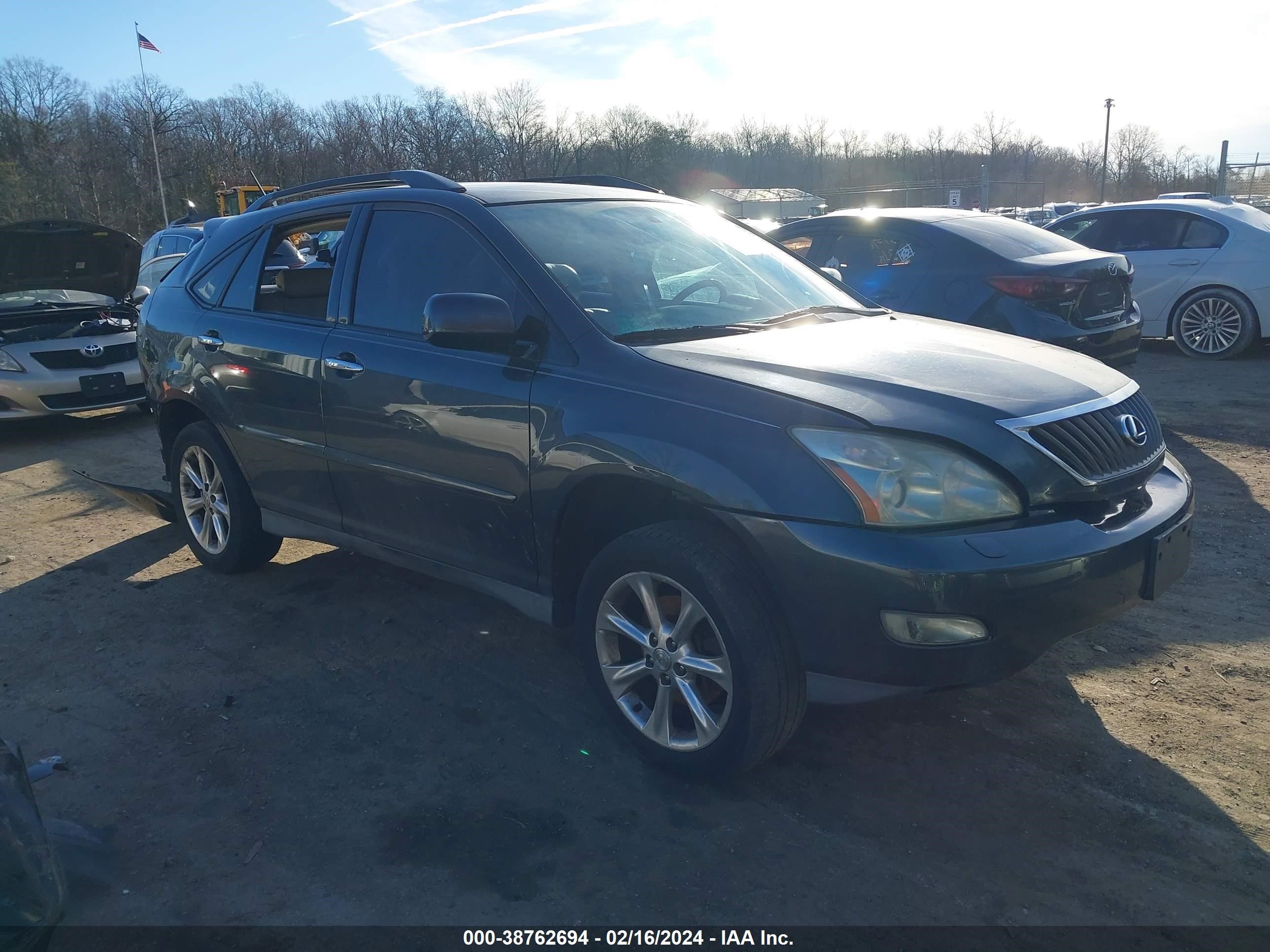 LEXUS RX 2008 2t2hk31u88c059892