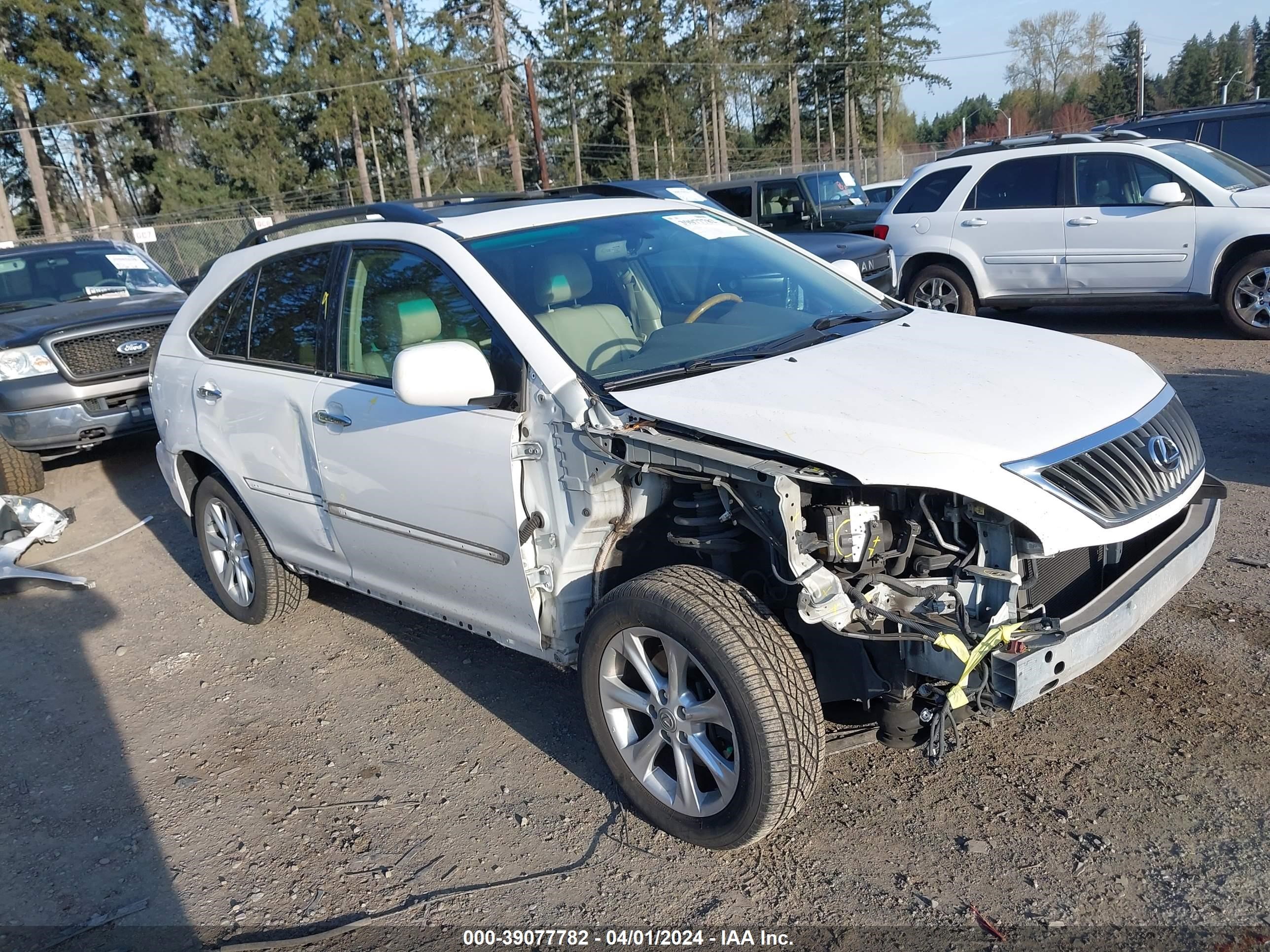 LEXUS RX 2008 2t2hk31u88c060685