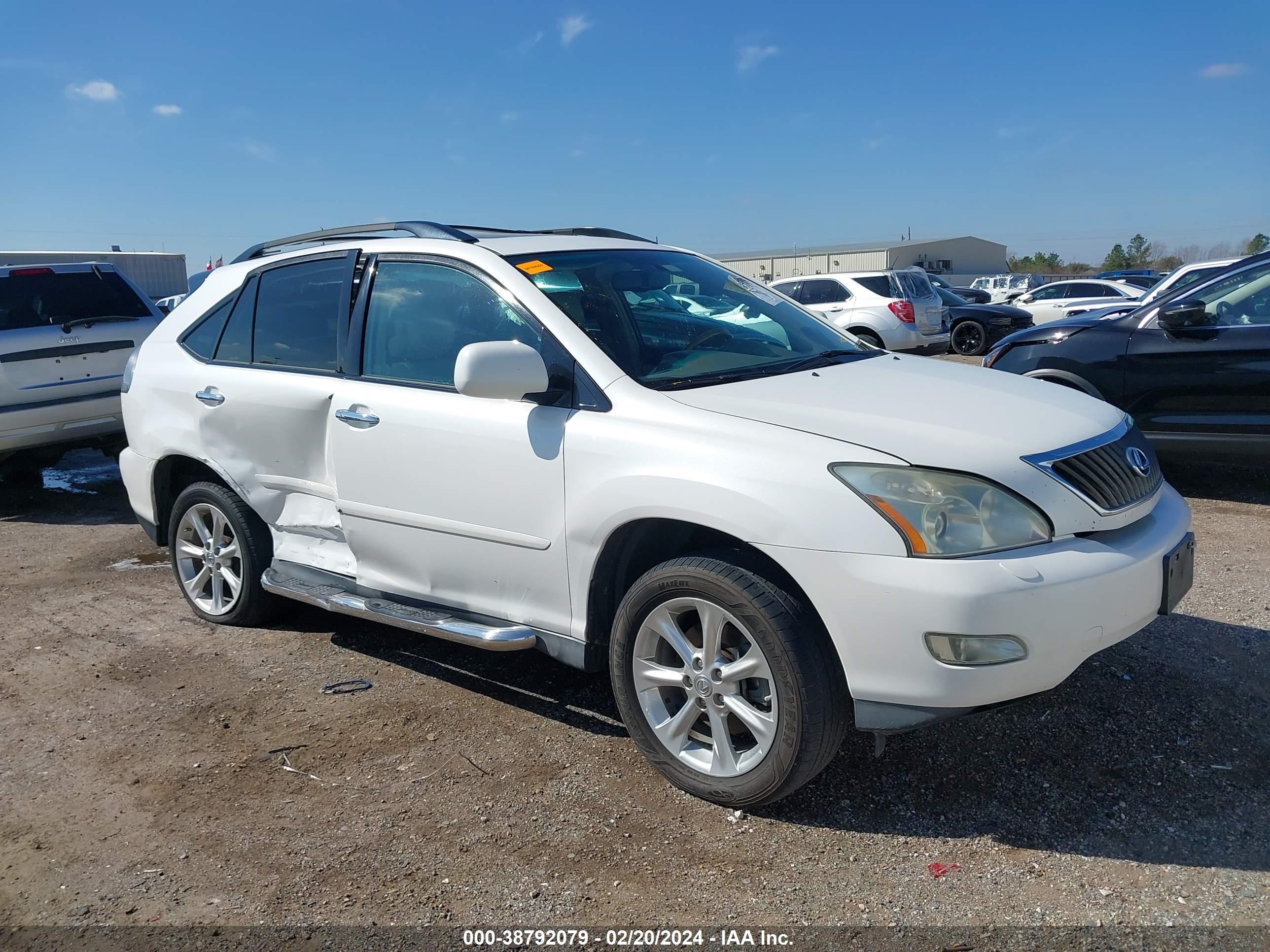 LEXUS RX 2009 2t2hk31u89c107232