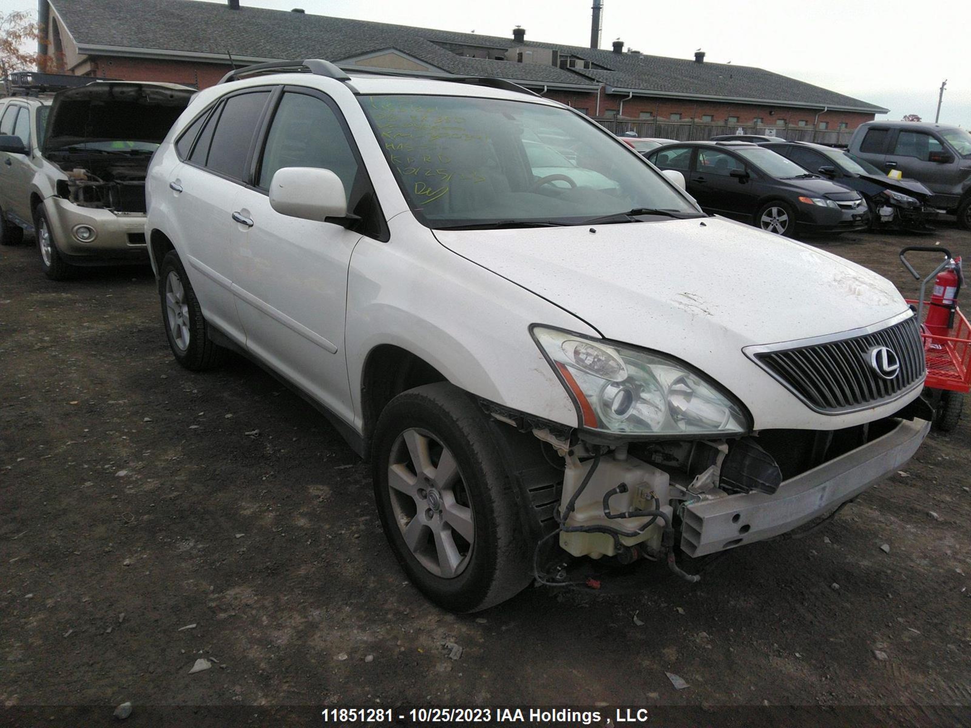 LEXUS RX 2008 2t2hk31u98c056600