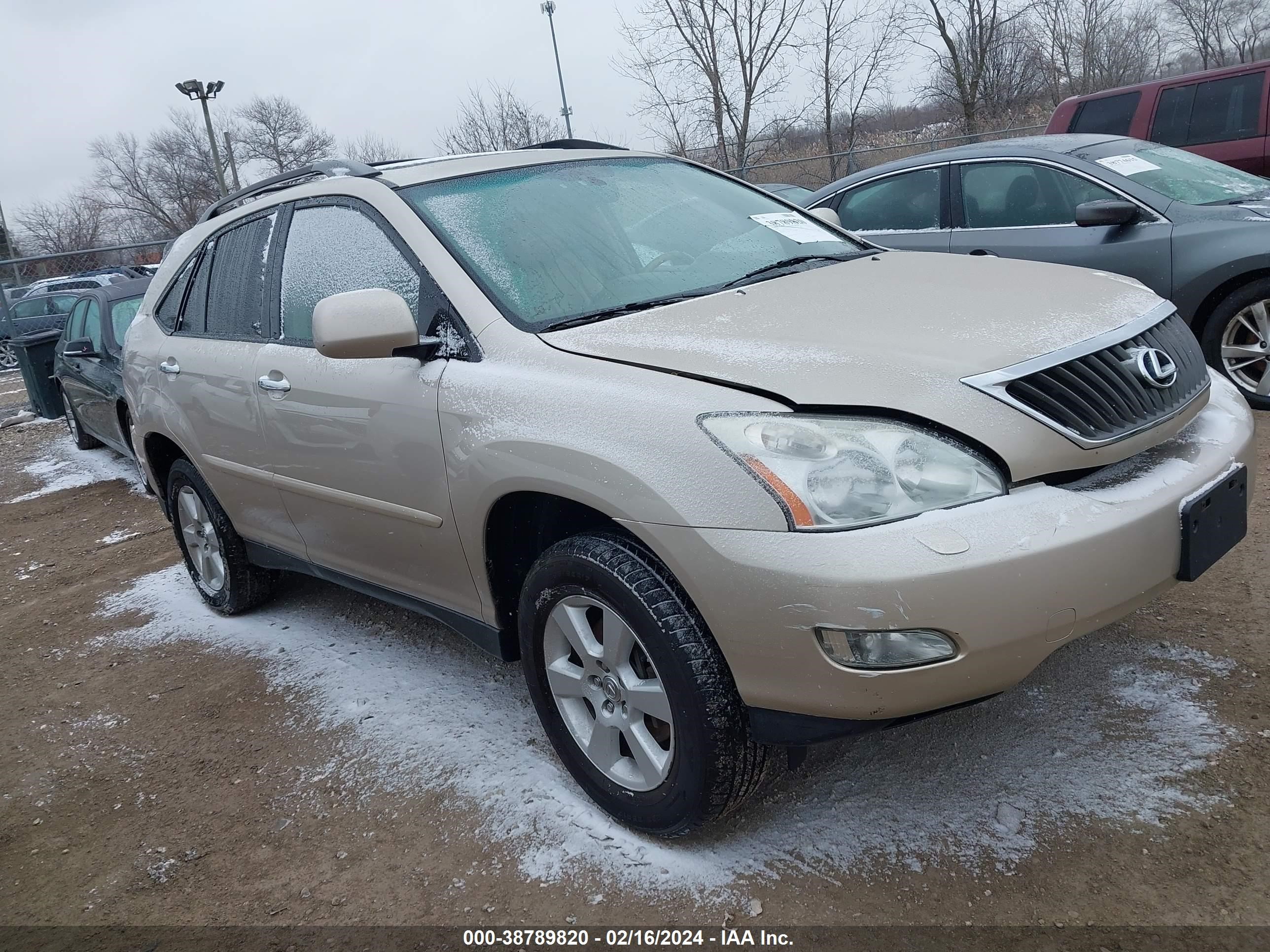 LEXUS RX 2008 2t2hk31u98c094330