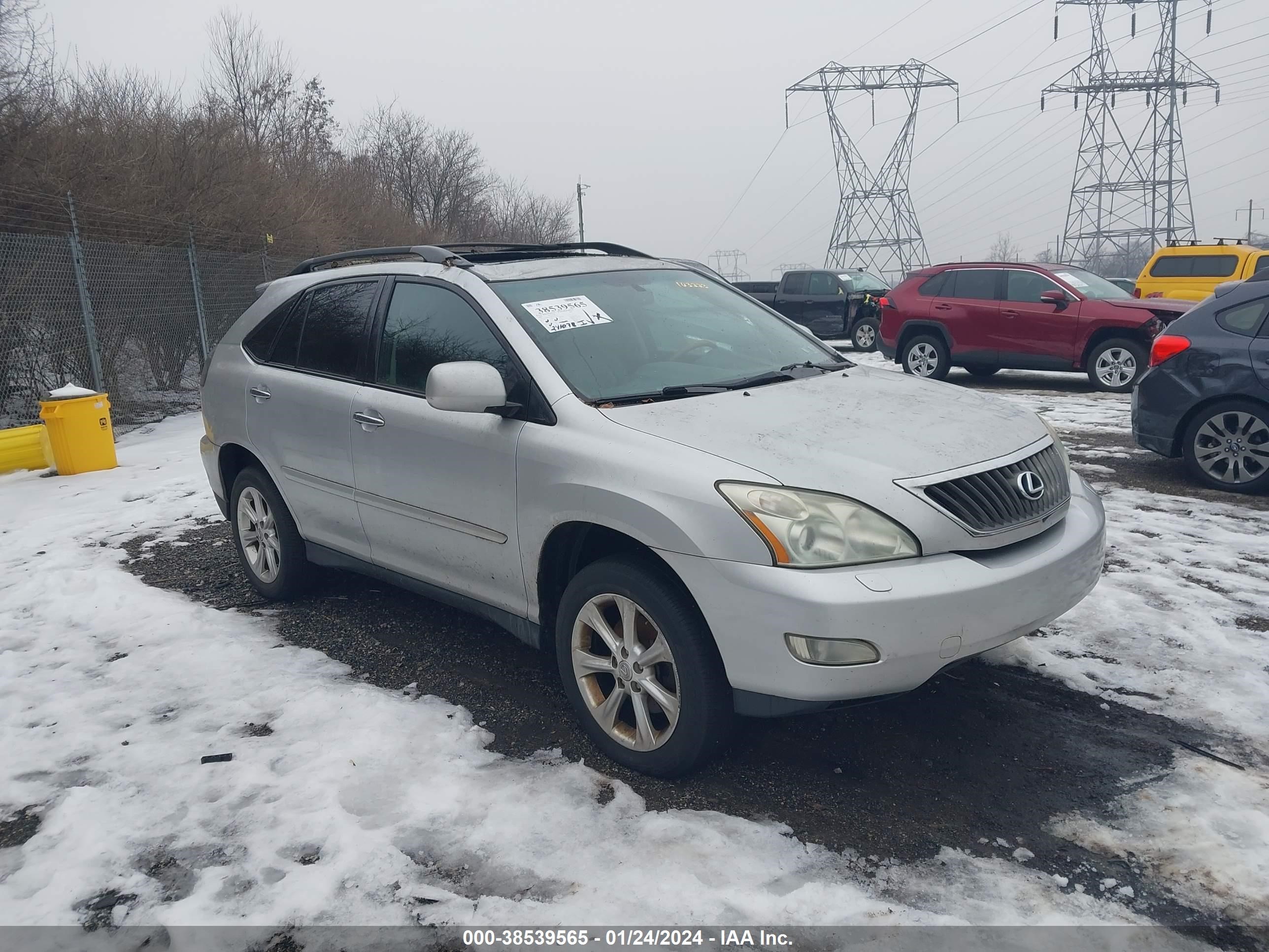 LEXUS RX 2009 2t2hk31u99c103223