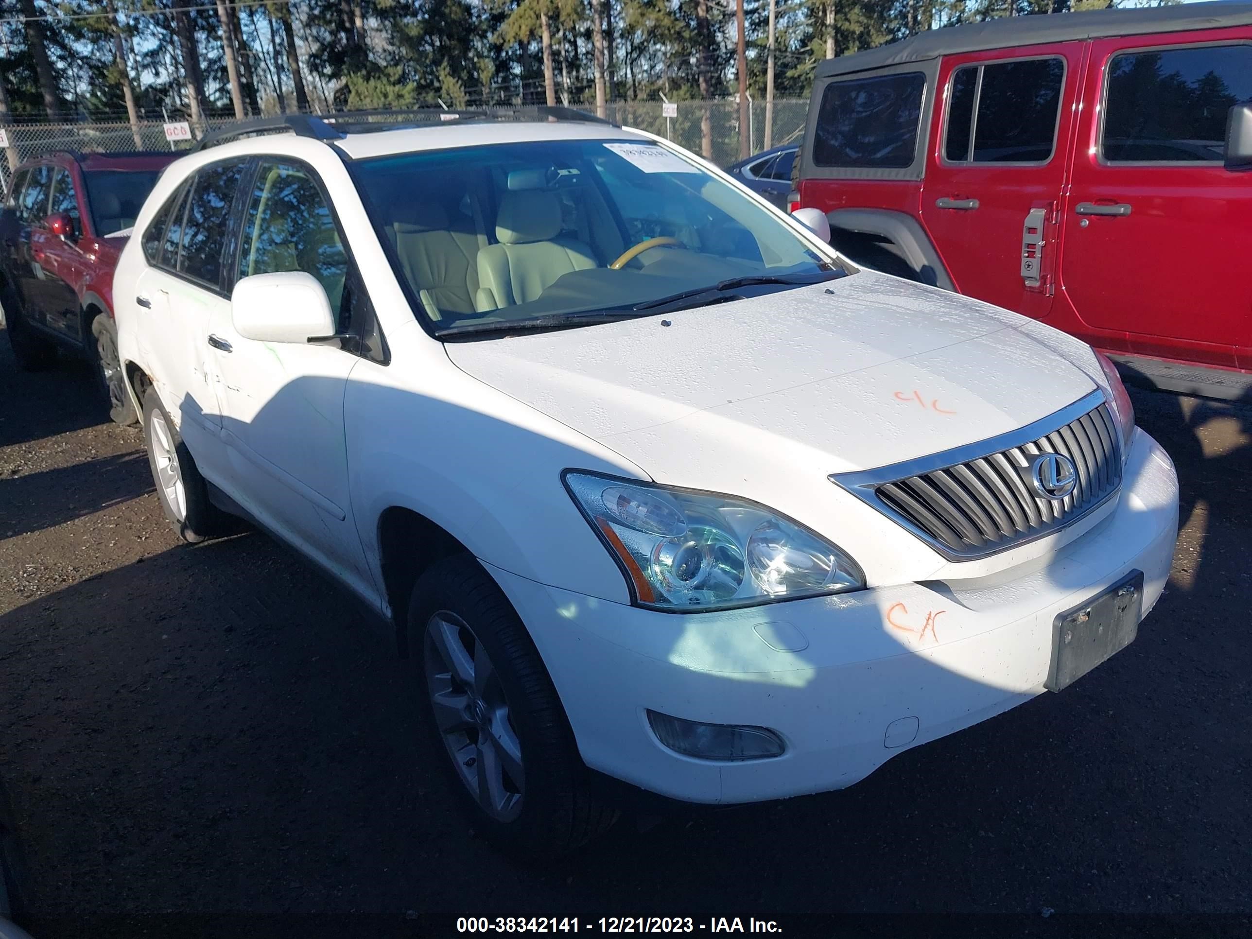 LEXUS RX 2008 2t2hk31ux8c055164