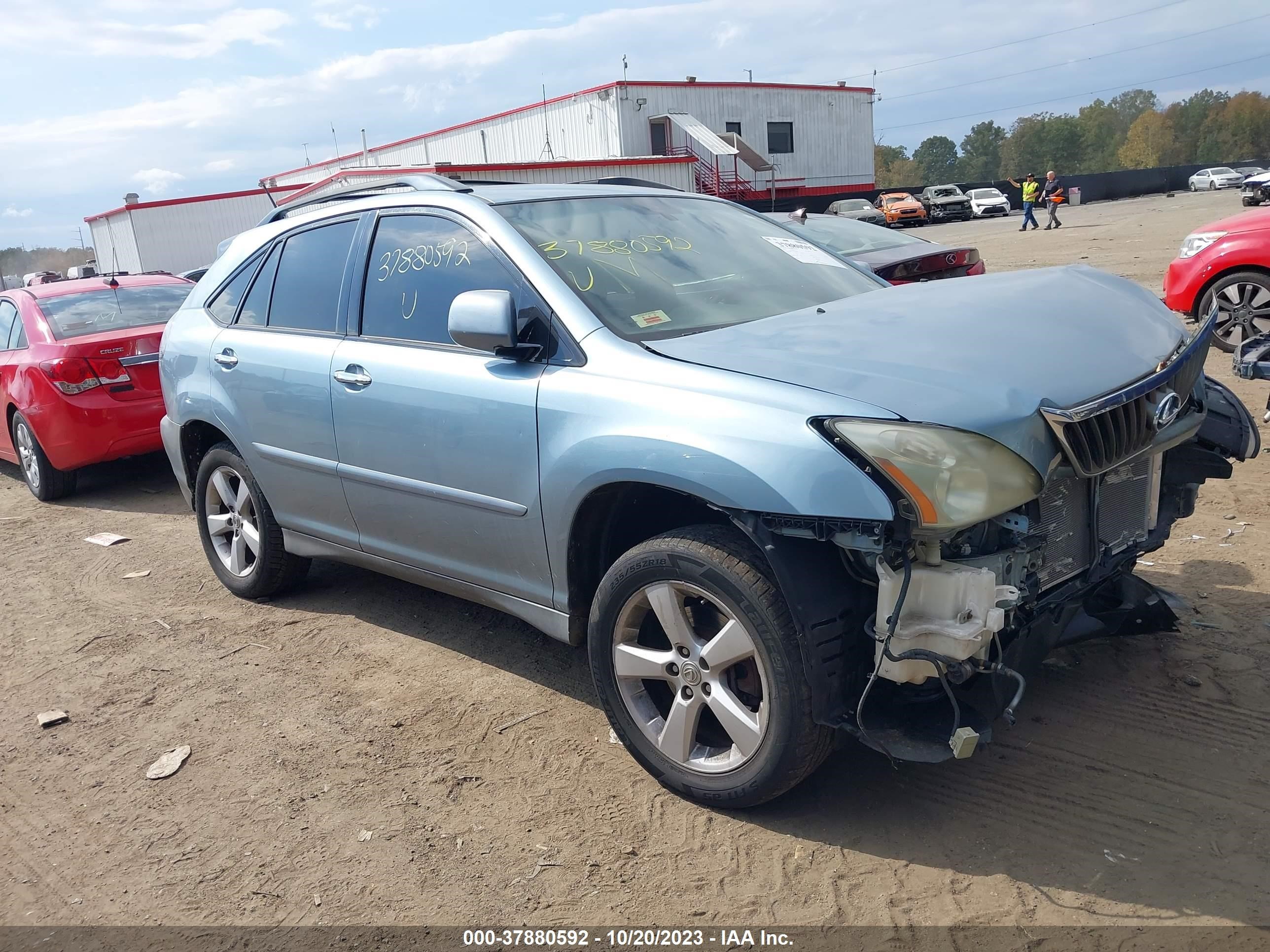 LEXUS RX 2008 2t2hk31ux8c058002