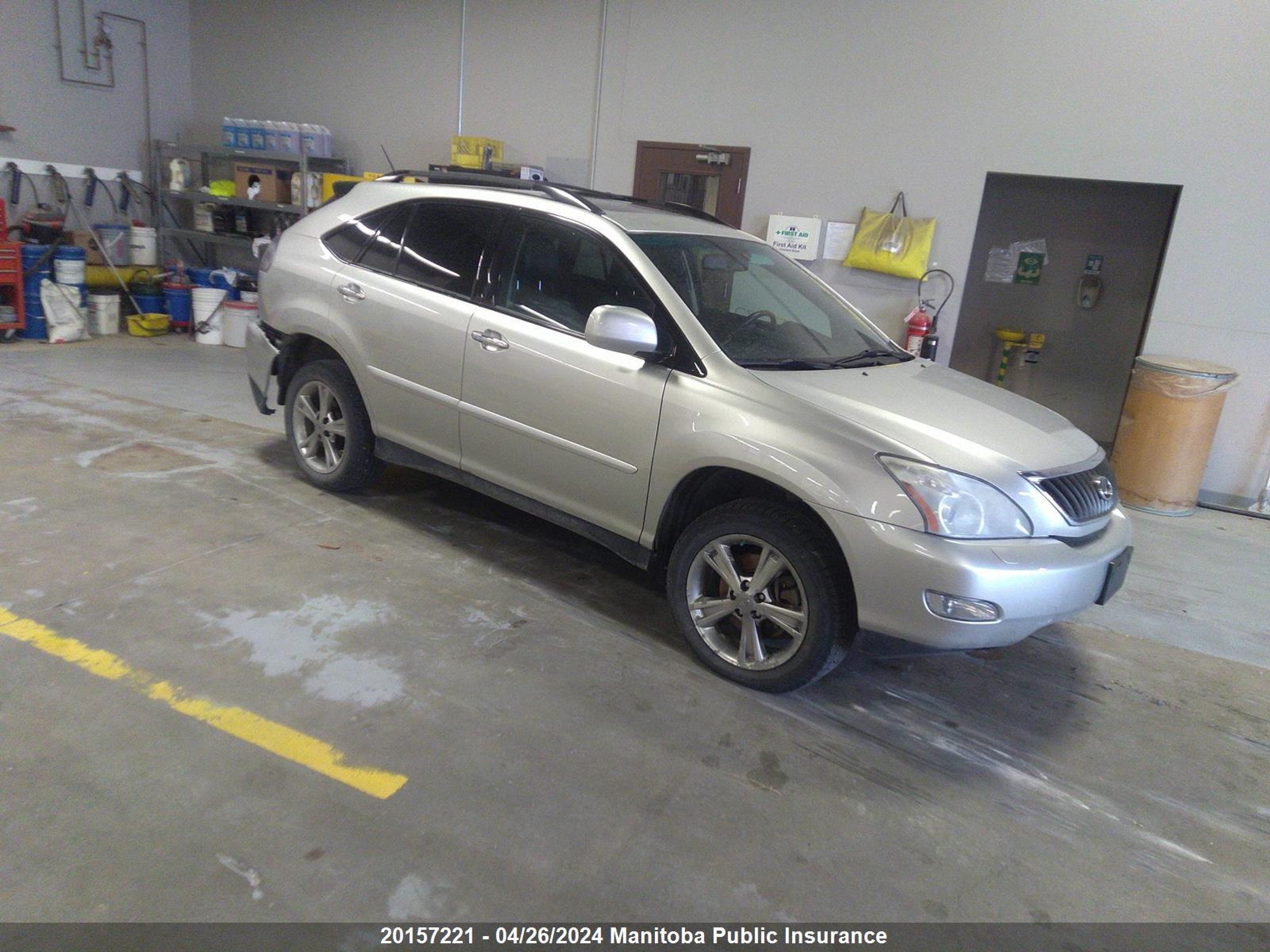 LEXUS RX 2008 2t2hk31ux8c090948