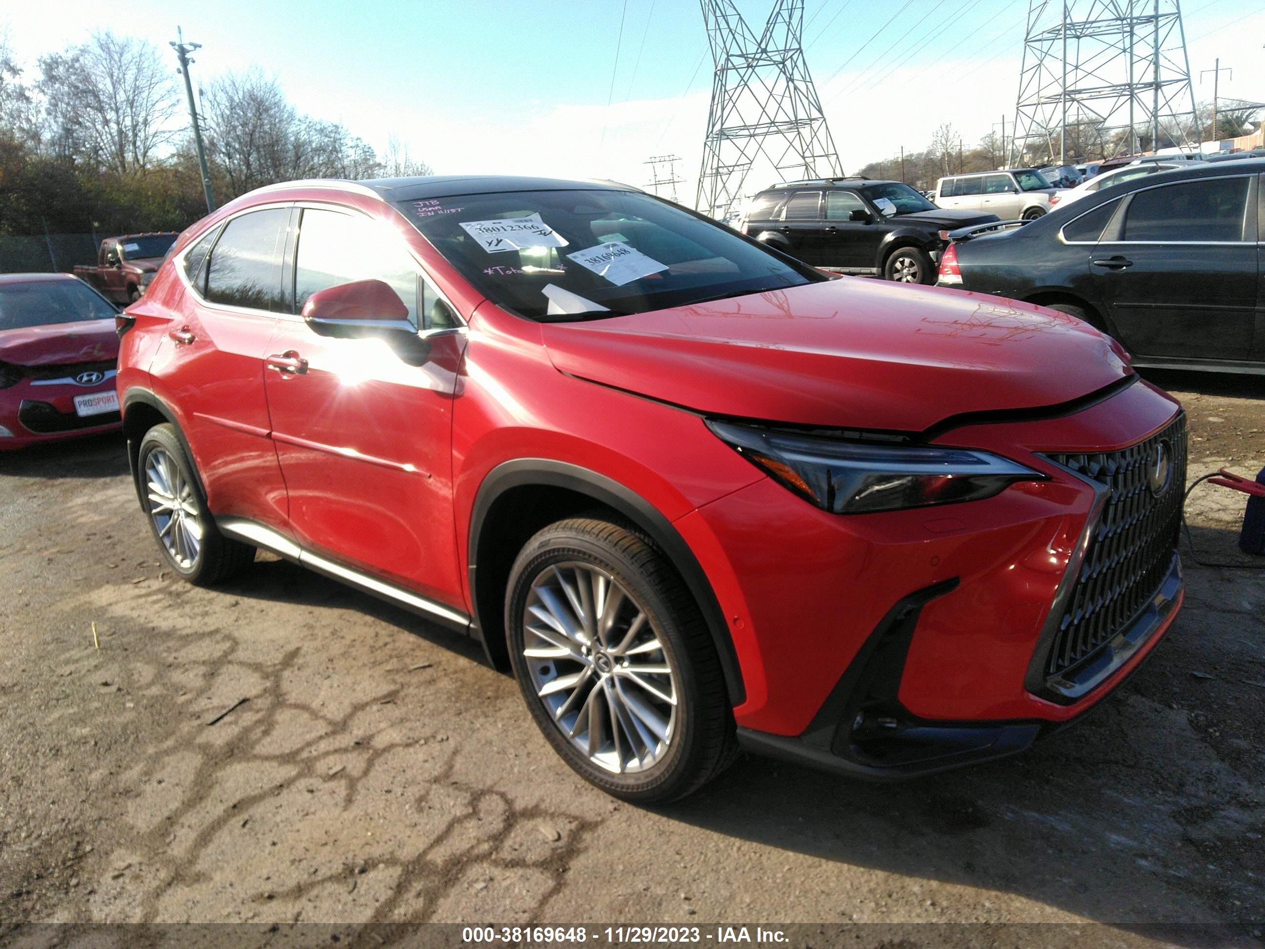 LEXUS NX 350H 2024 2t2hkcez7rc020847