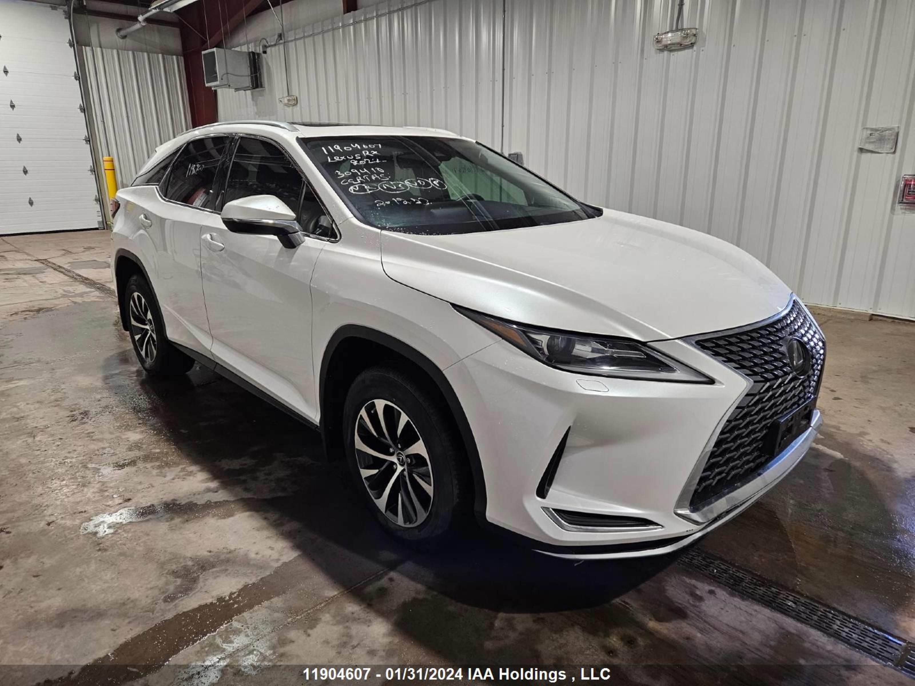 LEXUS RX 2022 2t2hzmda1nc309410