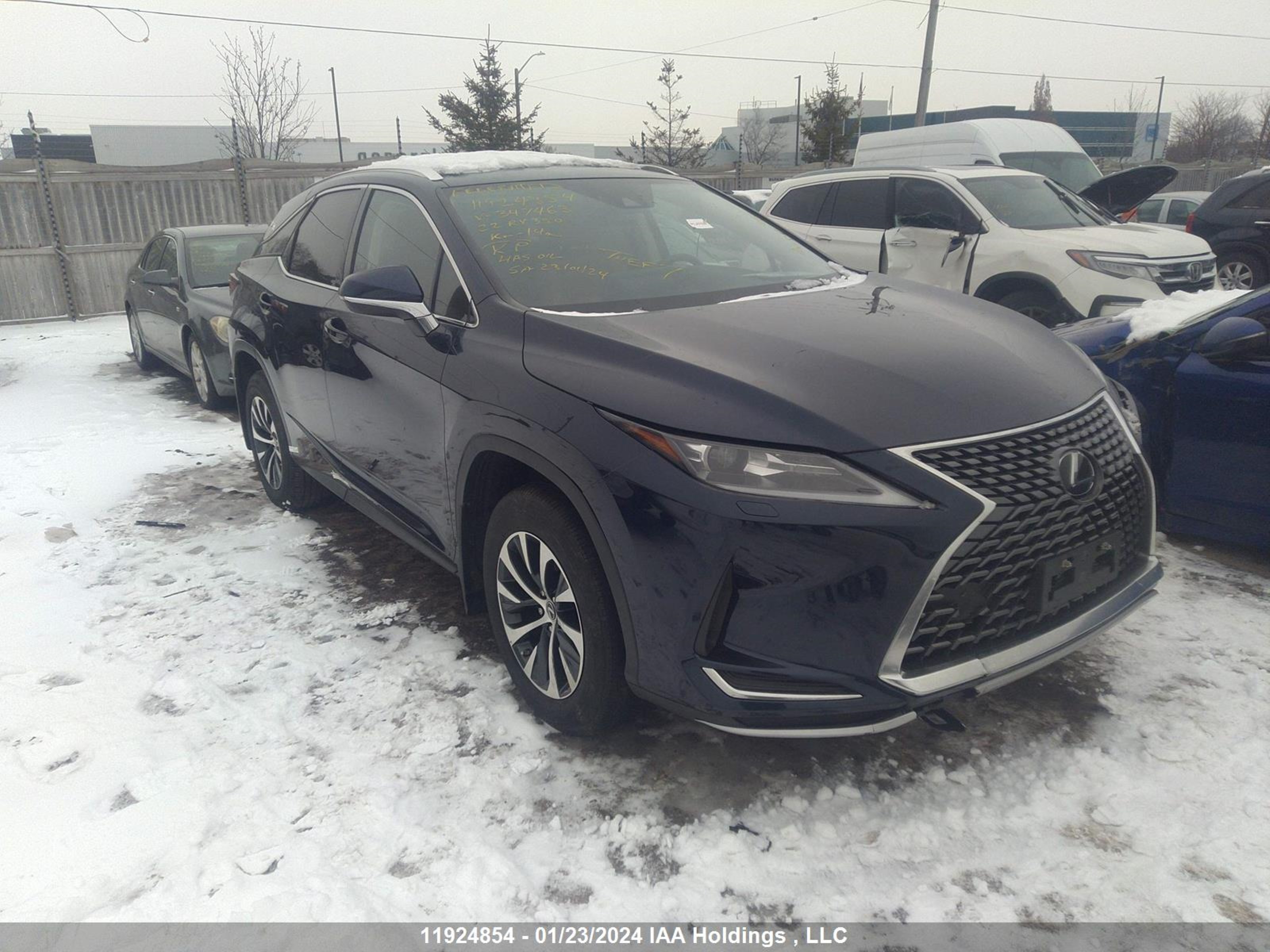 LEXUS RX 2022 2t2hzmda3nc347463