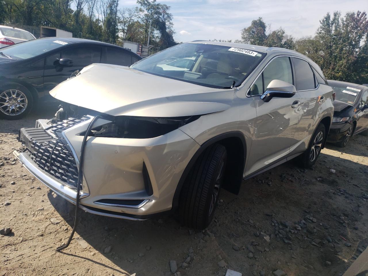 LEXUS RX 2021 2t2hzmda6mc261045