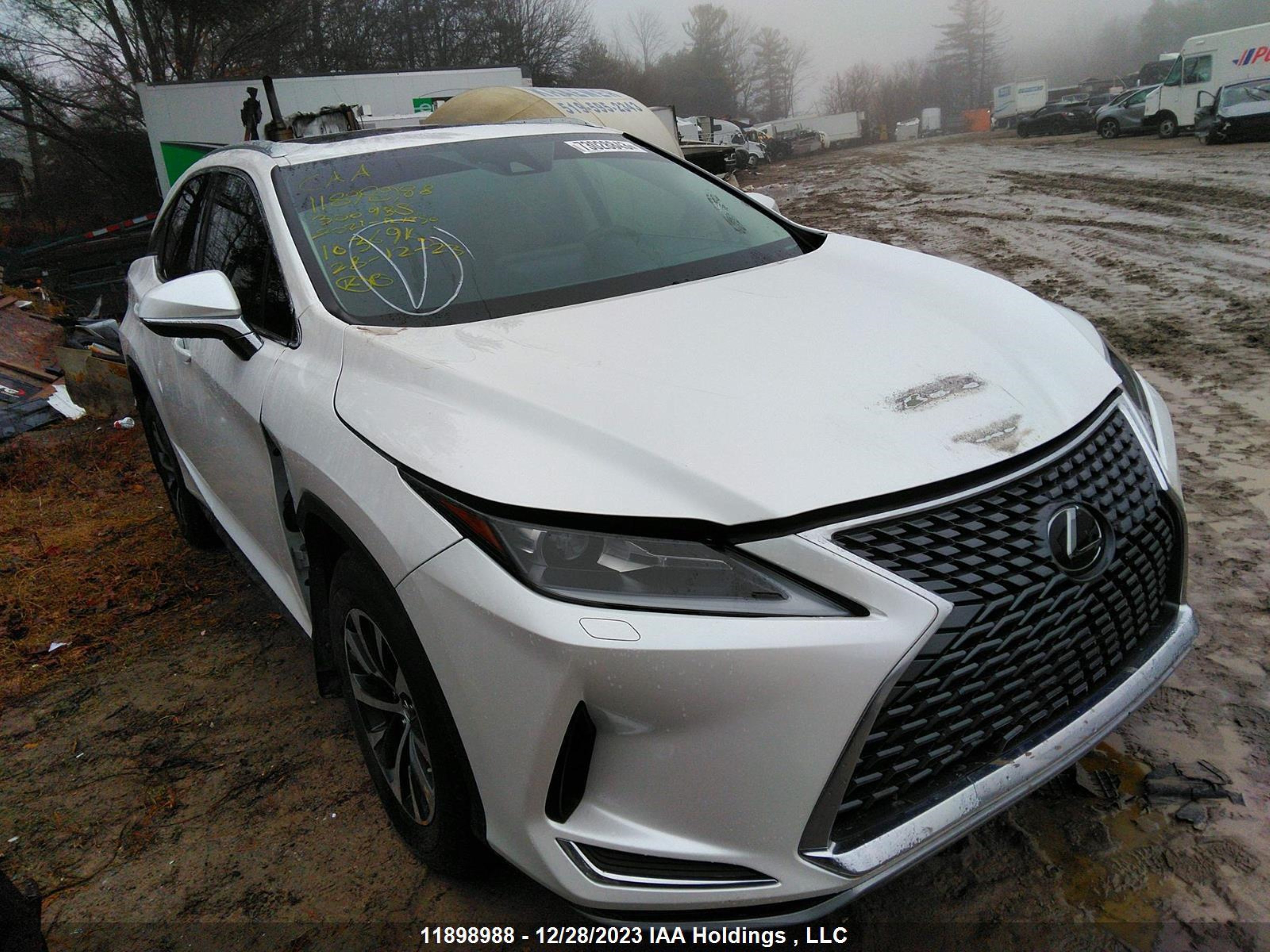 LEXUS RX 2021 2t2hzmda7mc300984