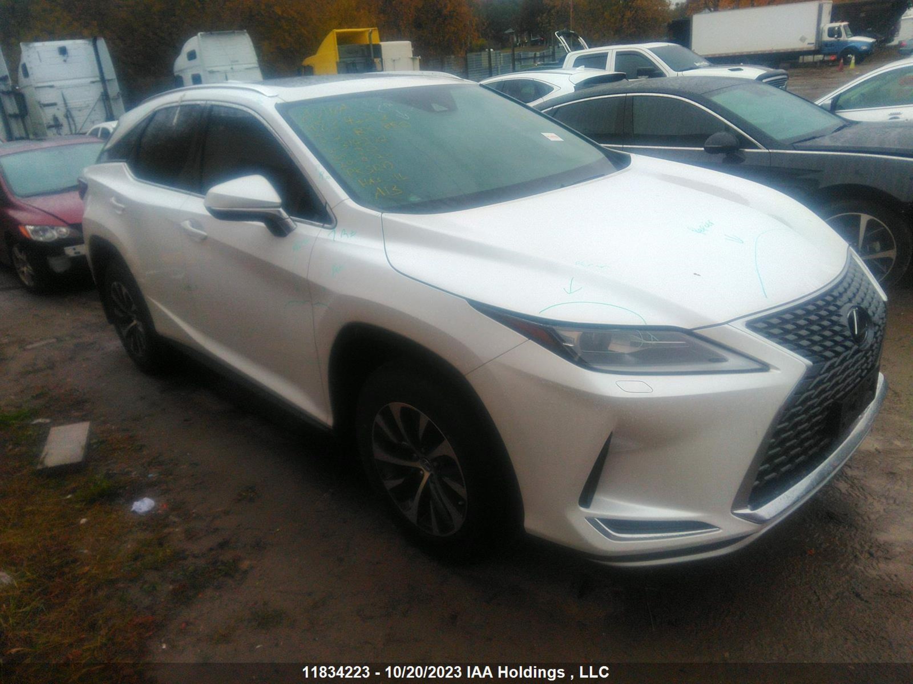 LEXUS RX 2022 2t2hzmda7nc314272