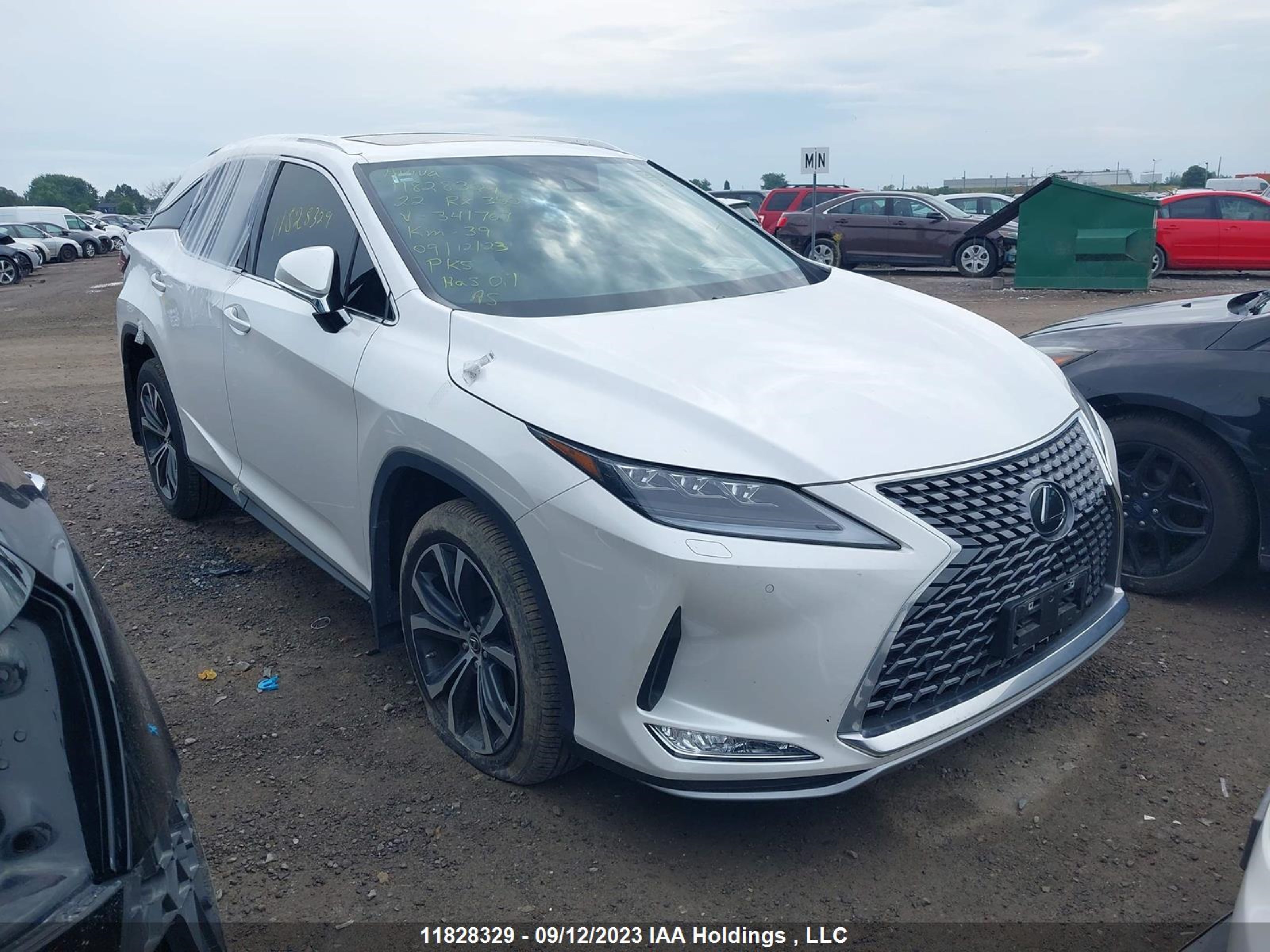 LEXUS RX 2022 2t2jzmda2nc341767