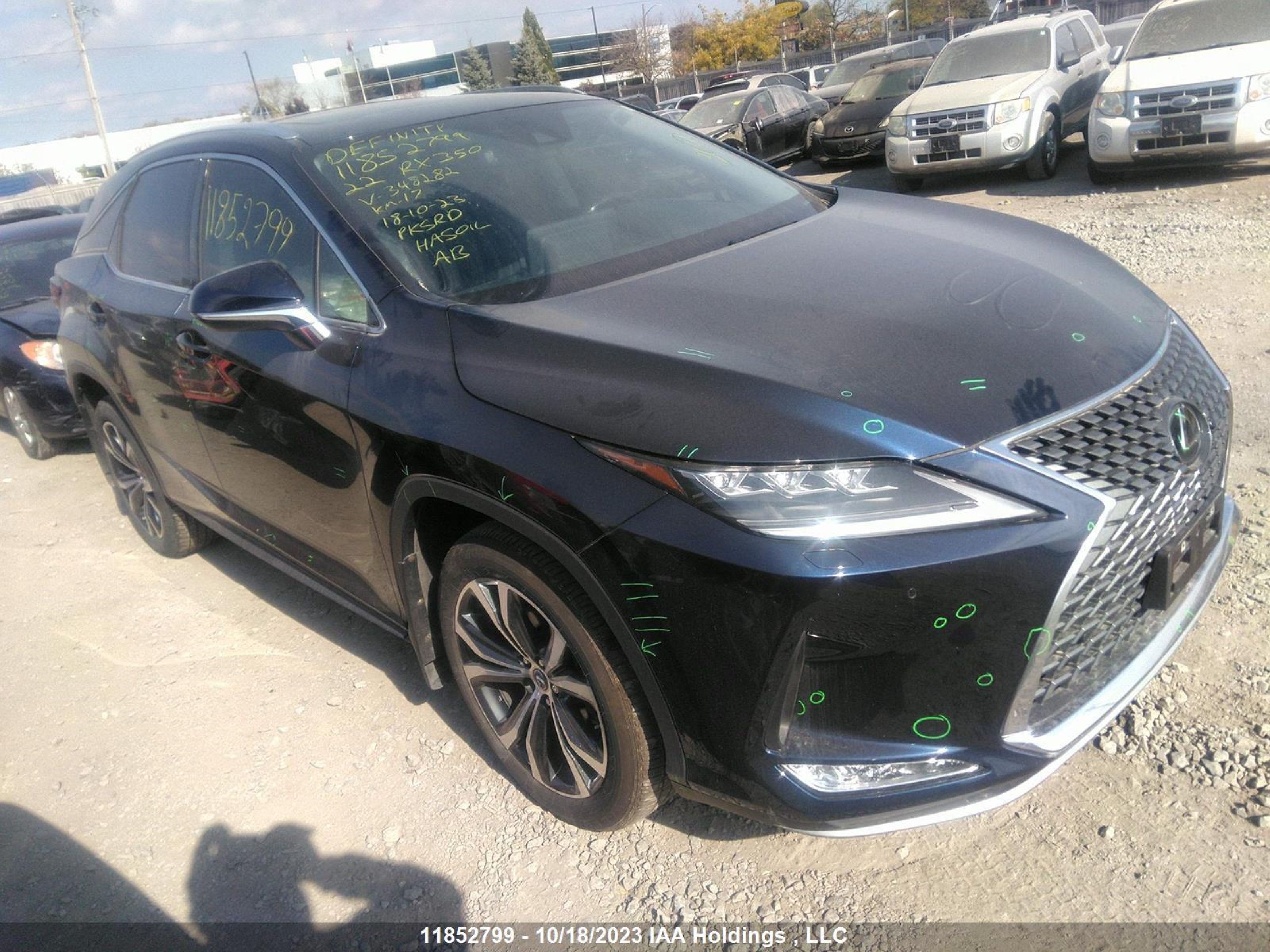 LEXUS RX 2022 2t2jzmda2nc348282