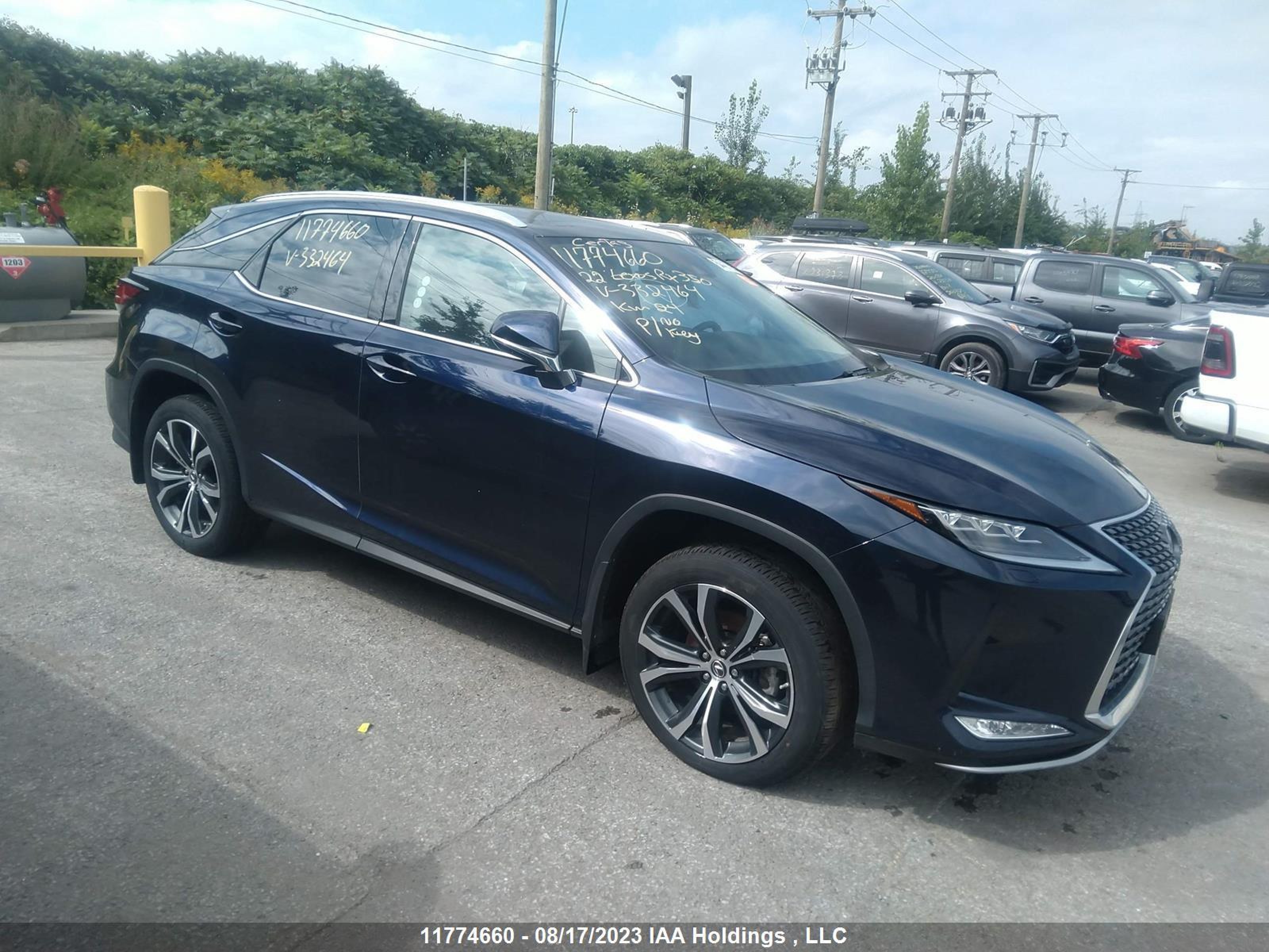 LEXUS RX 2022 2t2jzmda5nc332464