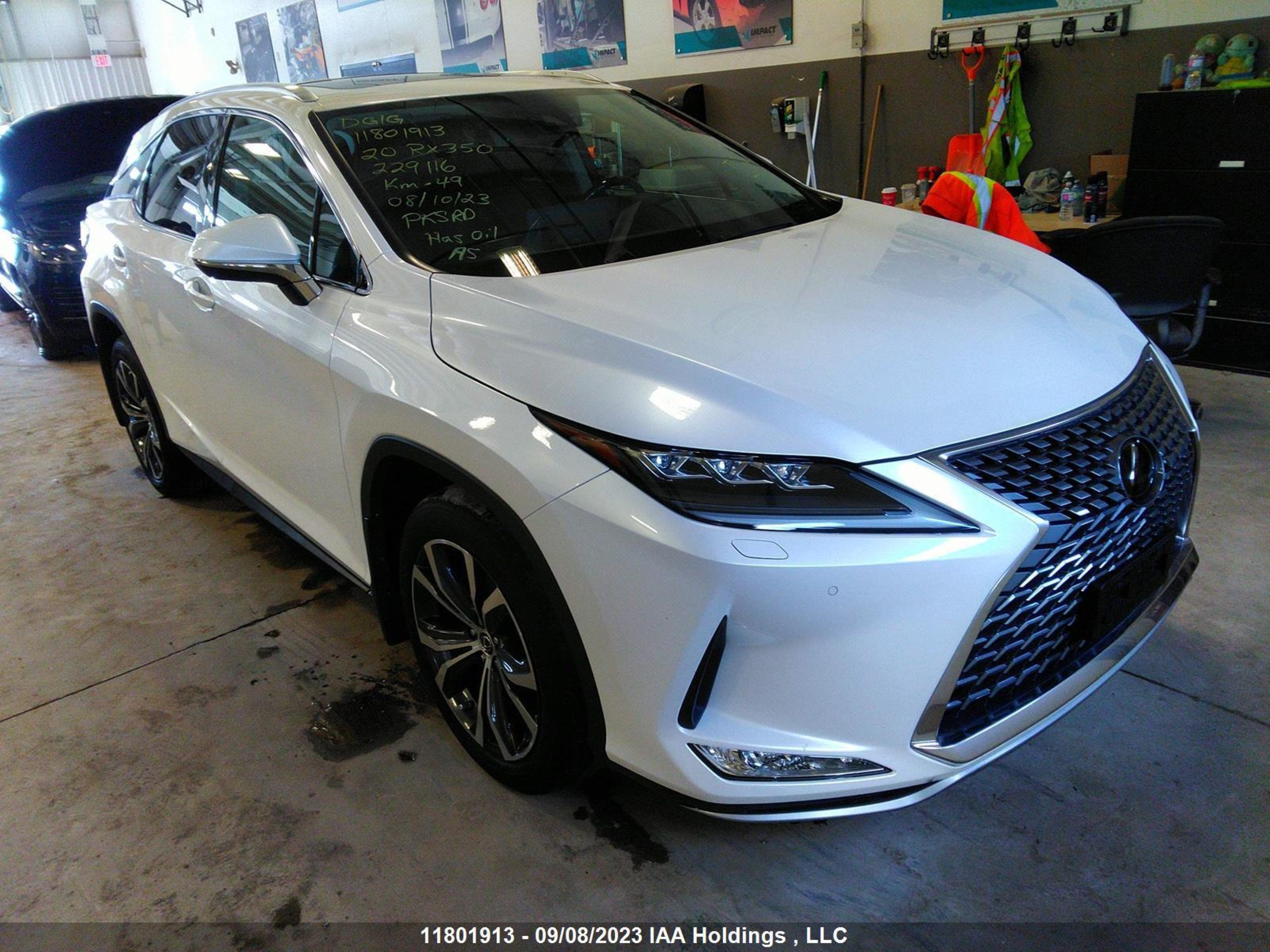 LEXUS RX 2020 2t2jzmda8lc229116