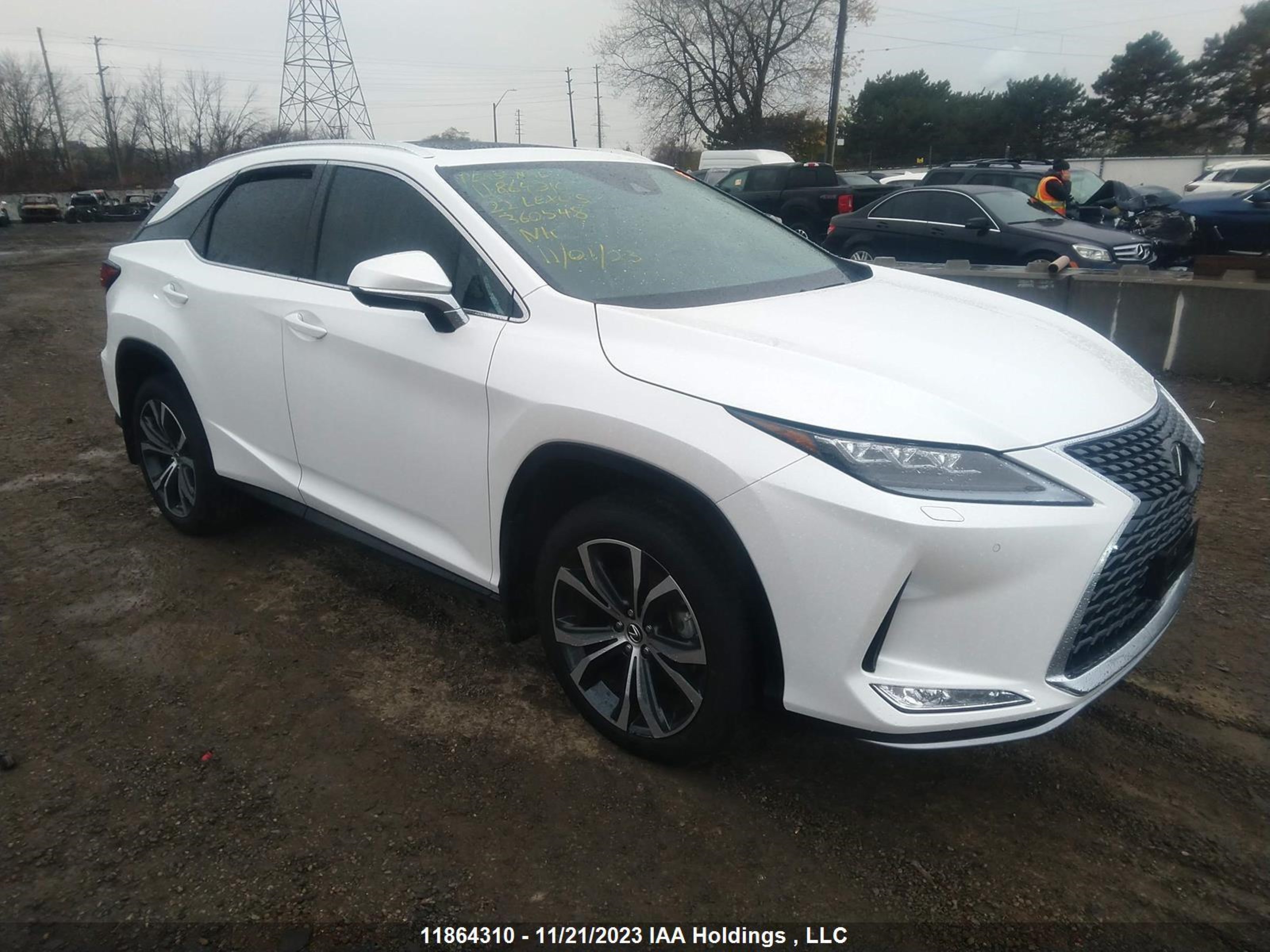 LEXUS RX 2022 2t2jzmda8nc360548