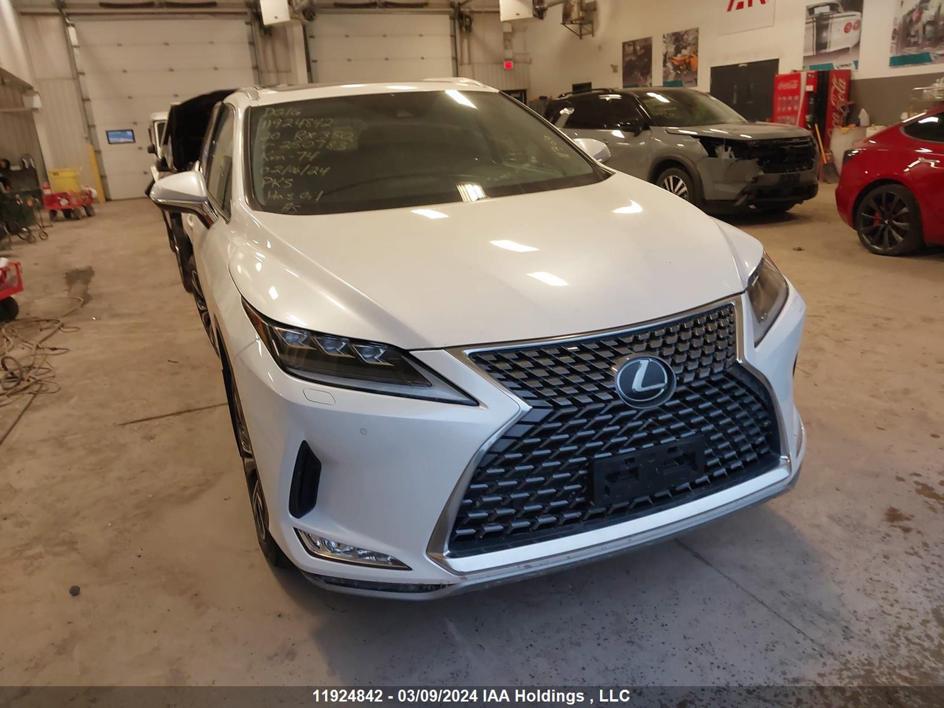 LEXUS RX 2020 2t2jzmda9lc250783