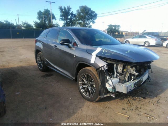 LEXUS RX 2020 2t2sgmda6lc047246