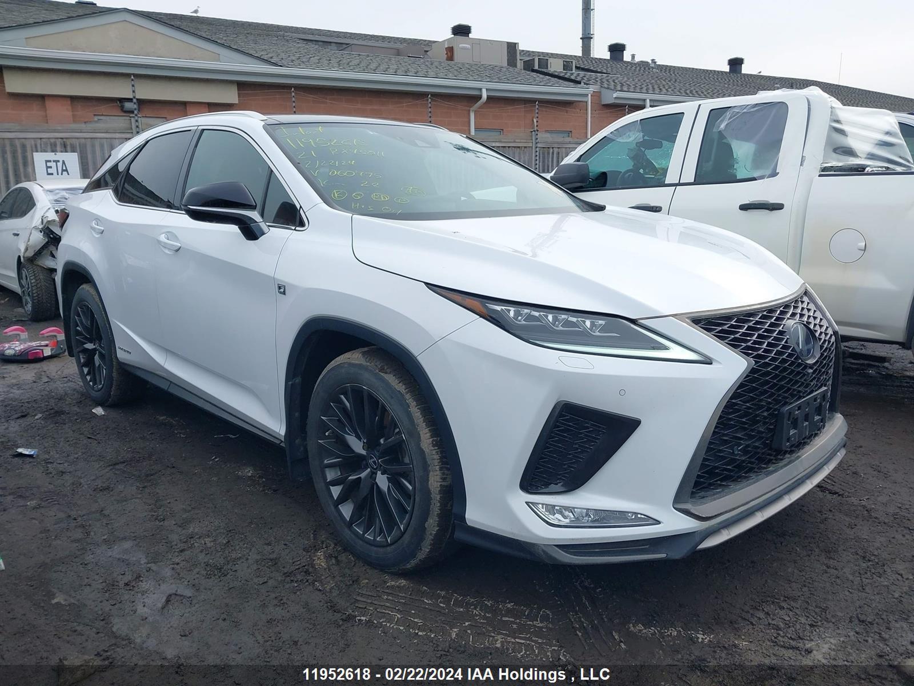 LEXUS RX 2021 2t2ygmda5mc060775