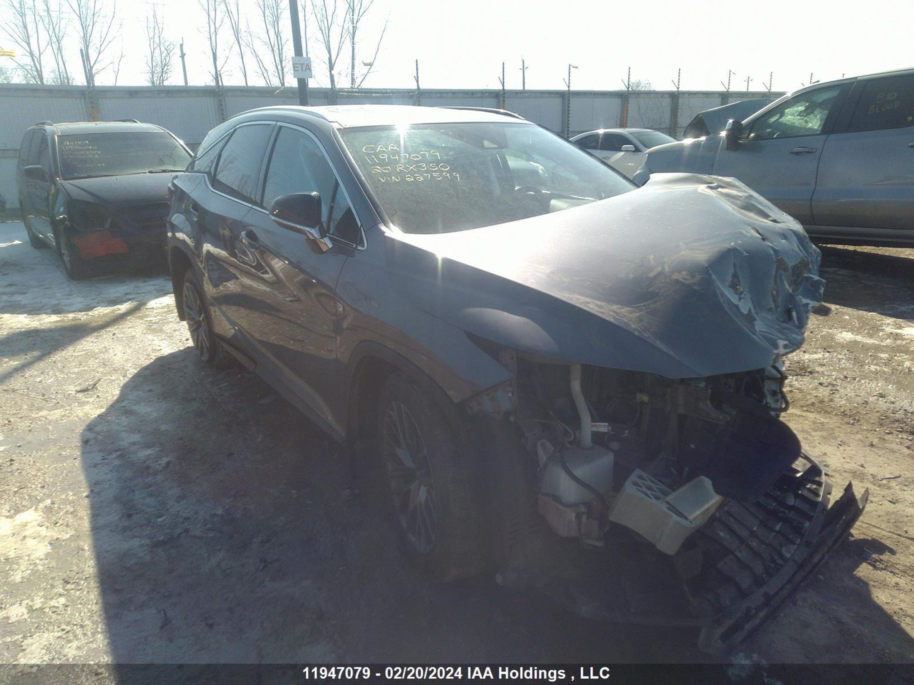 LEXUS RX 2020 2t2yzmda2lc227599