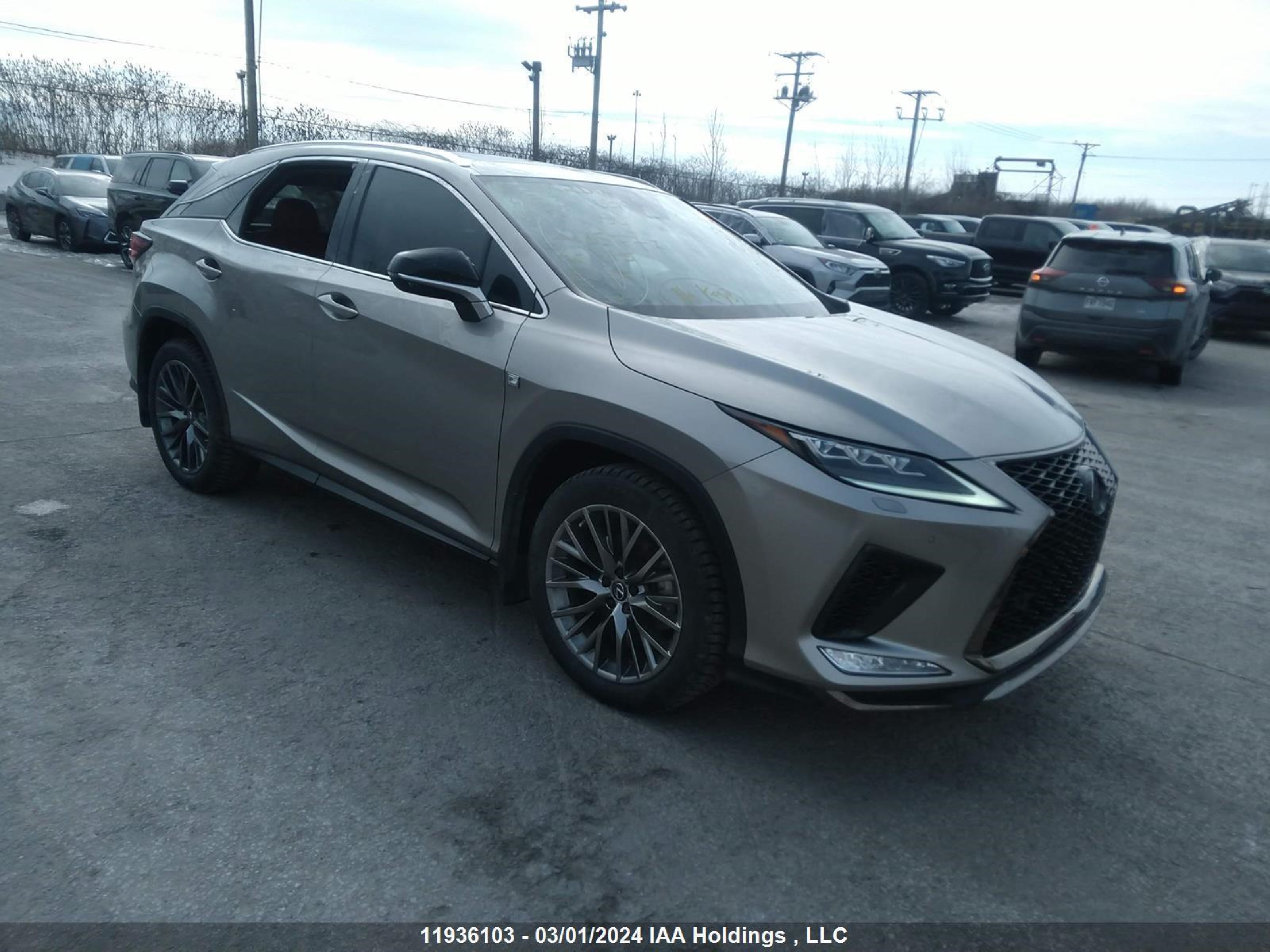 LEXUS RX 2020 2t2yzmda7lc235777