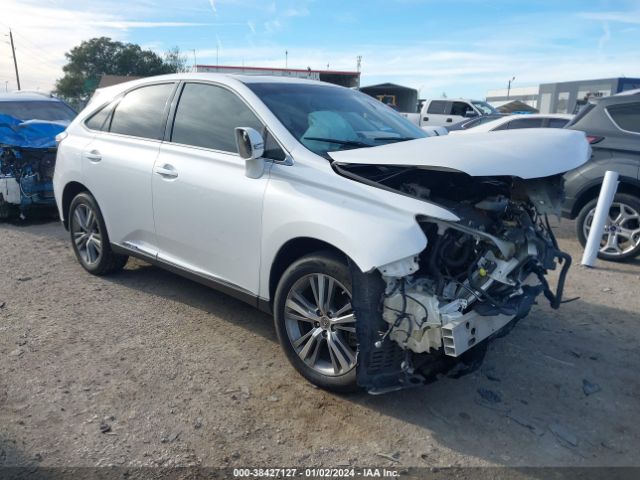 LEXUS RX 450H 2015 2t2zb1baxfc003236