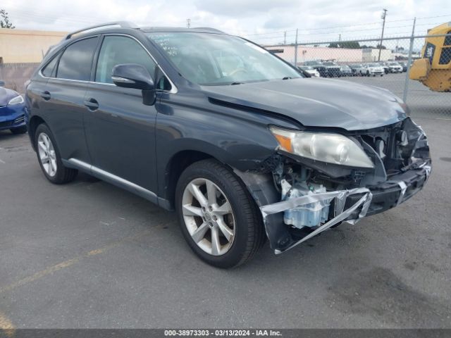 LEXUS RX 350 2010 2t2zk1ba0ac020586