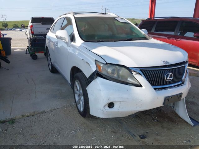 LEXUS RX 350 2010 2t2zk1ba0ac038585